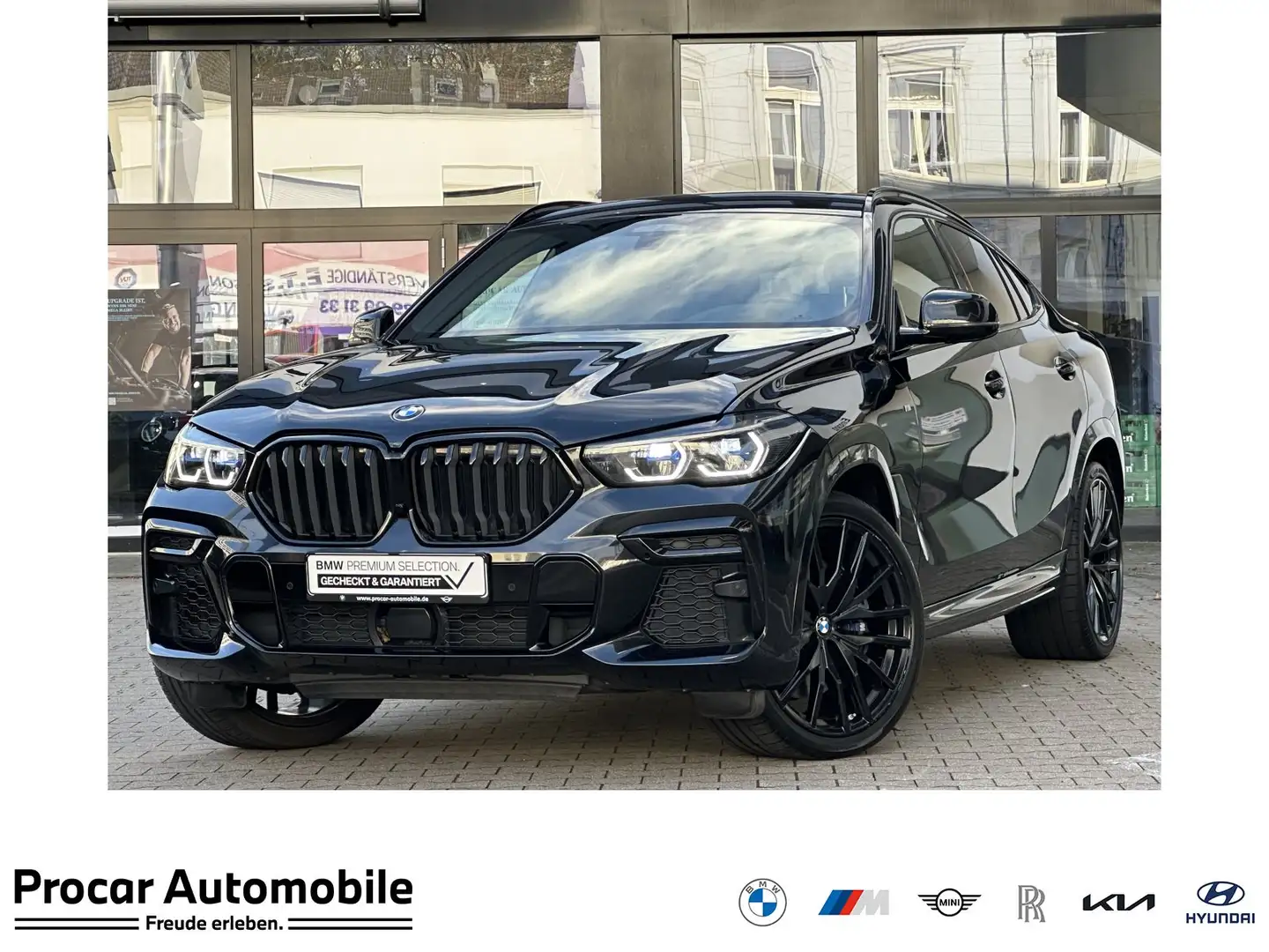 BMW X6 M50i DA Prof PA Laser SkyLounge H/K 22" LMR Schwarz - 1