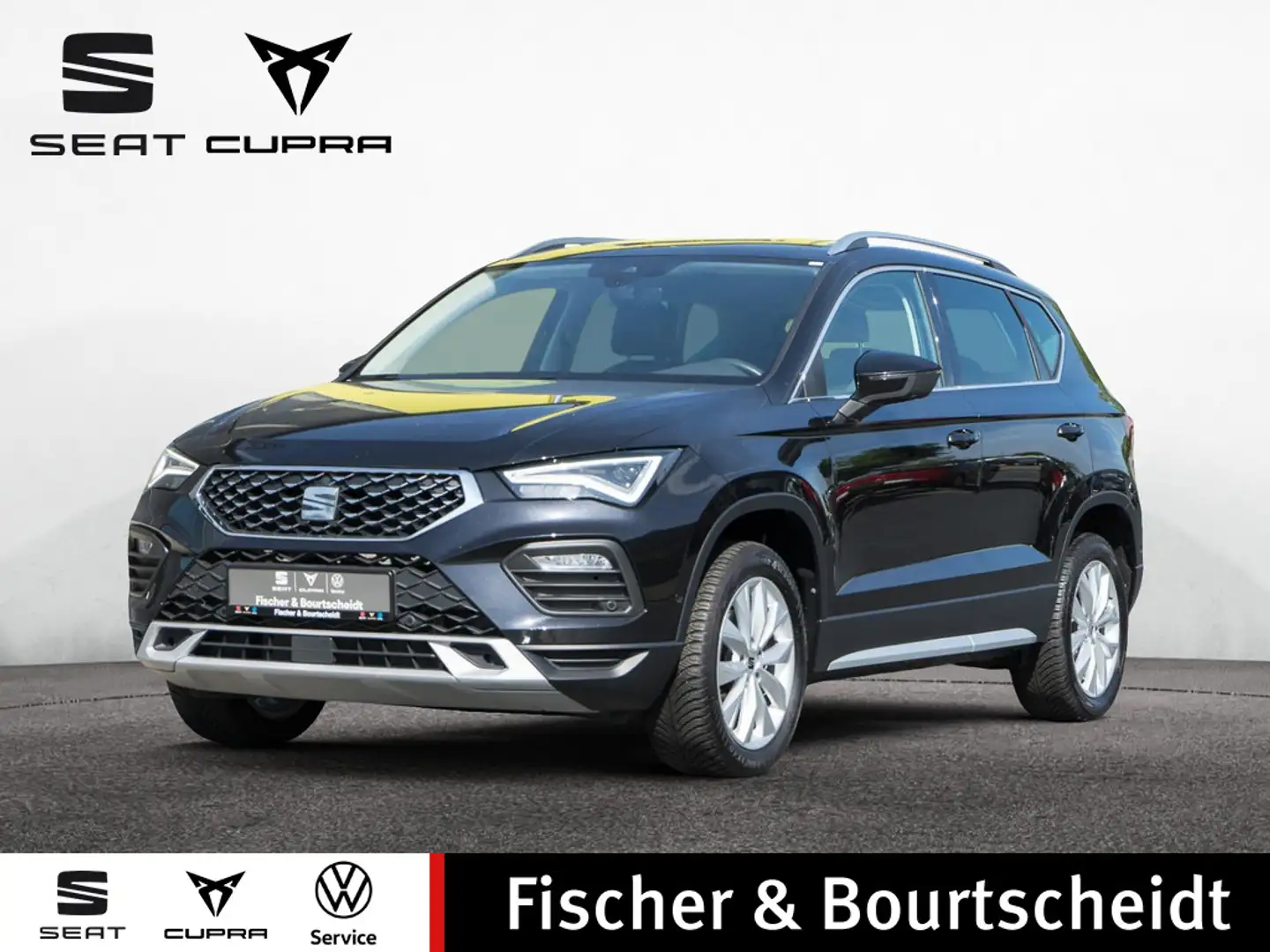 SEAT Ateca 1.5 TSI Xperience DSG NAVI AHK KAMERA L Schwarz - 1