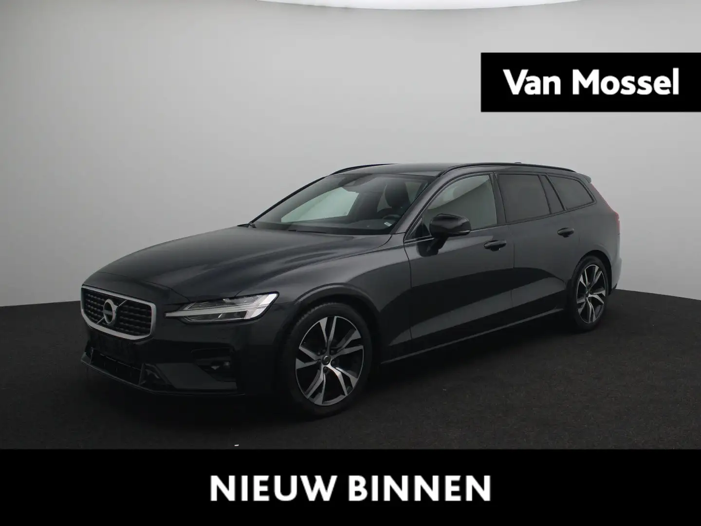 Volvo V60 D3 Geartronic R-Design LEDER | LED | NAVI | CAMERA Grijs - 1