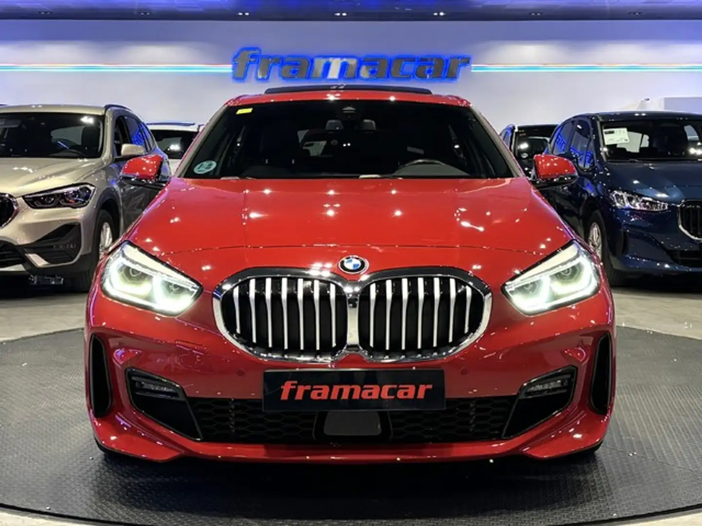 BMW 118 118d Rojo - 2