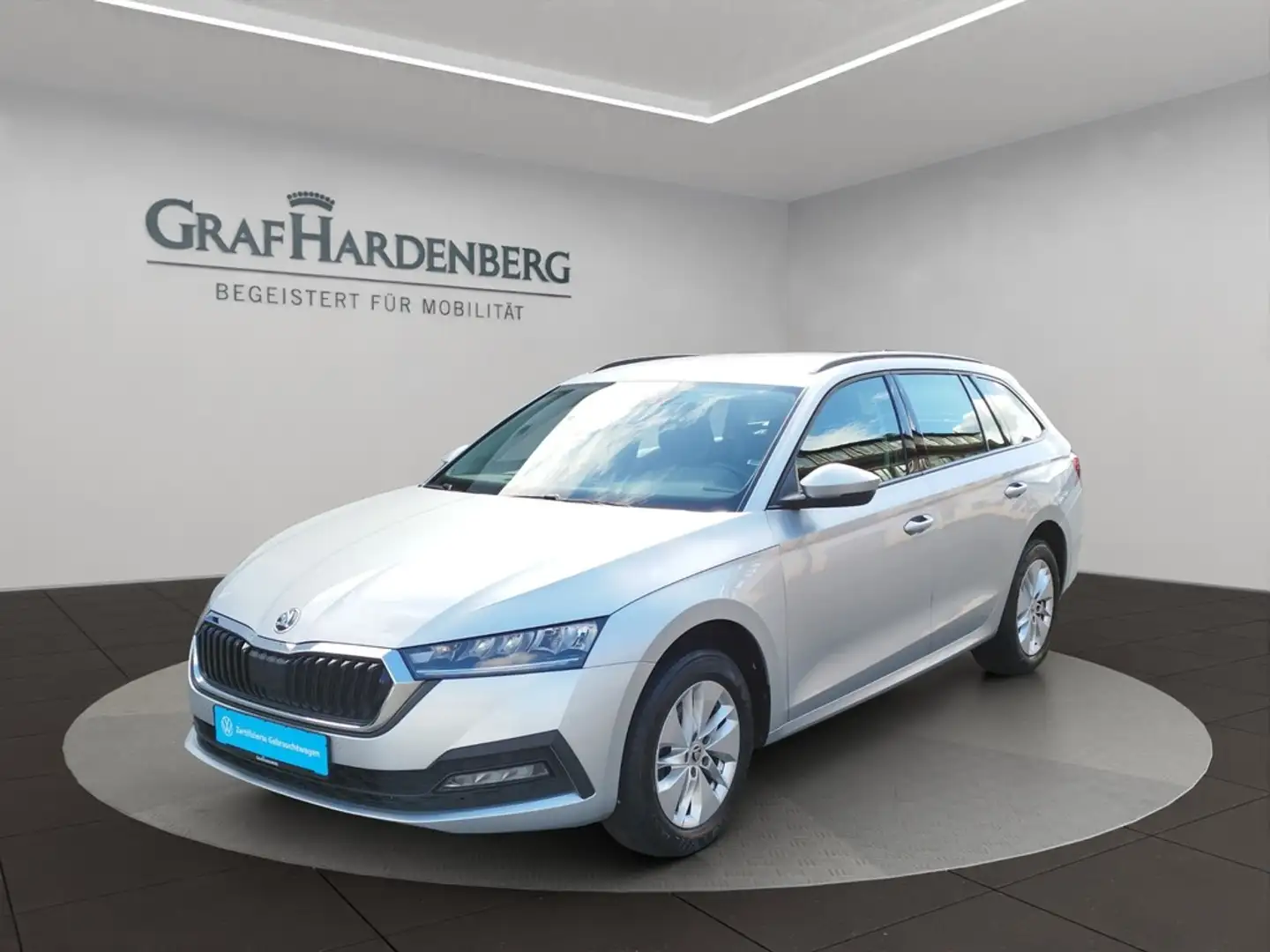 Skoda Octavia Combi 2.0 TDI Ambition LED GRA Silber - 1