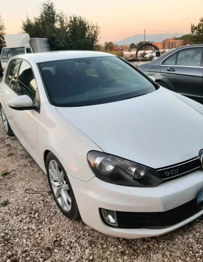 Volkswagen Golf GTD GTD DSG 5 porte Bianco - 2