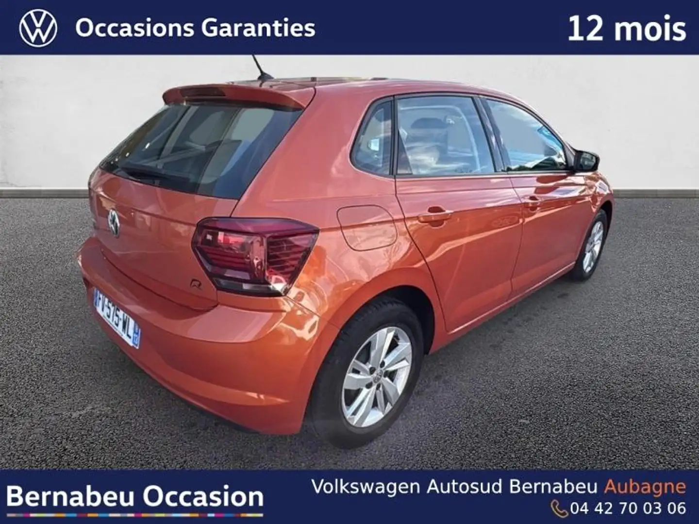 Volkswagen Polo 1.0 TSI 95ch Confortline Oranje - 2