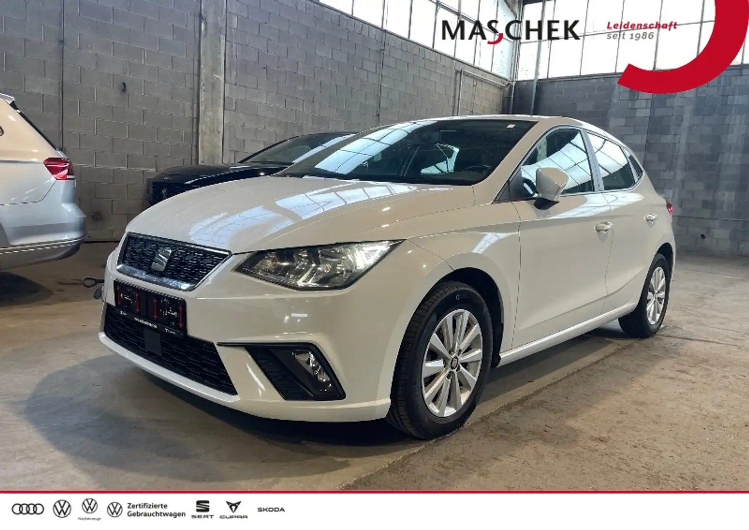SEAT Ibiza *nur an Gewerbe* 1.6 TDI Navi LM15 Klima Navi Weiß - 1
