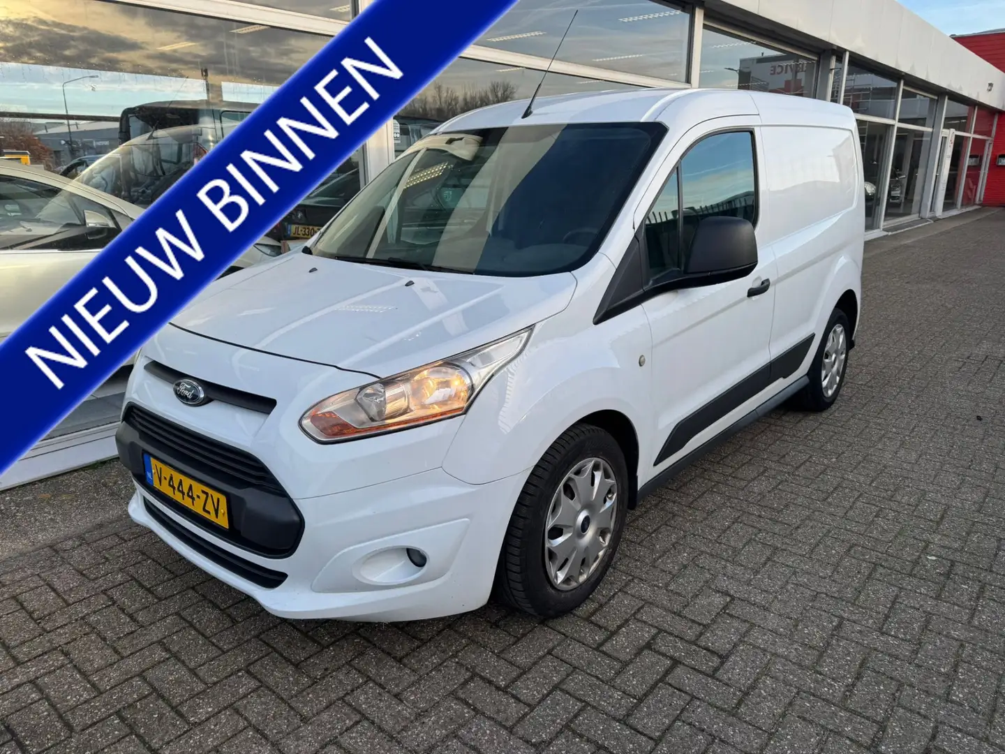 Ford Transit Connect 1.6 TDCI L1 Trend | 3-zitplaatsen | Airco | Schuif Bianco - 1