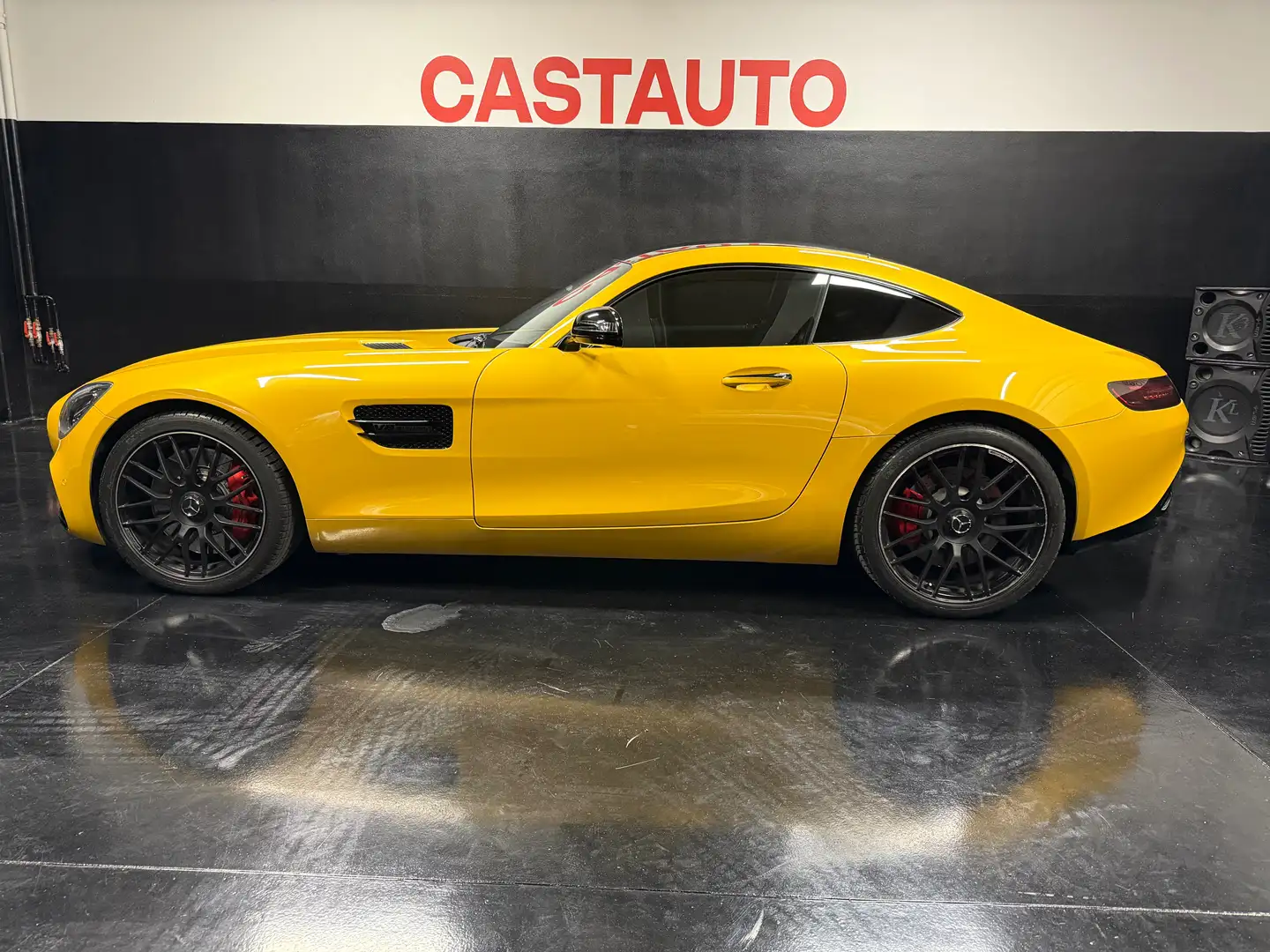 Mercedes-Benz AMG GT 4.0 S 510cv auto BURMASTER TETTO SCARICHI Yellow - 1