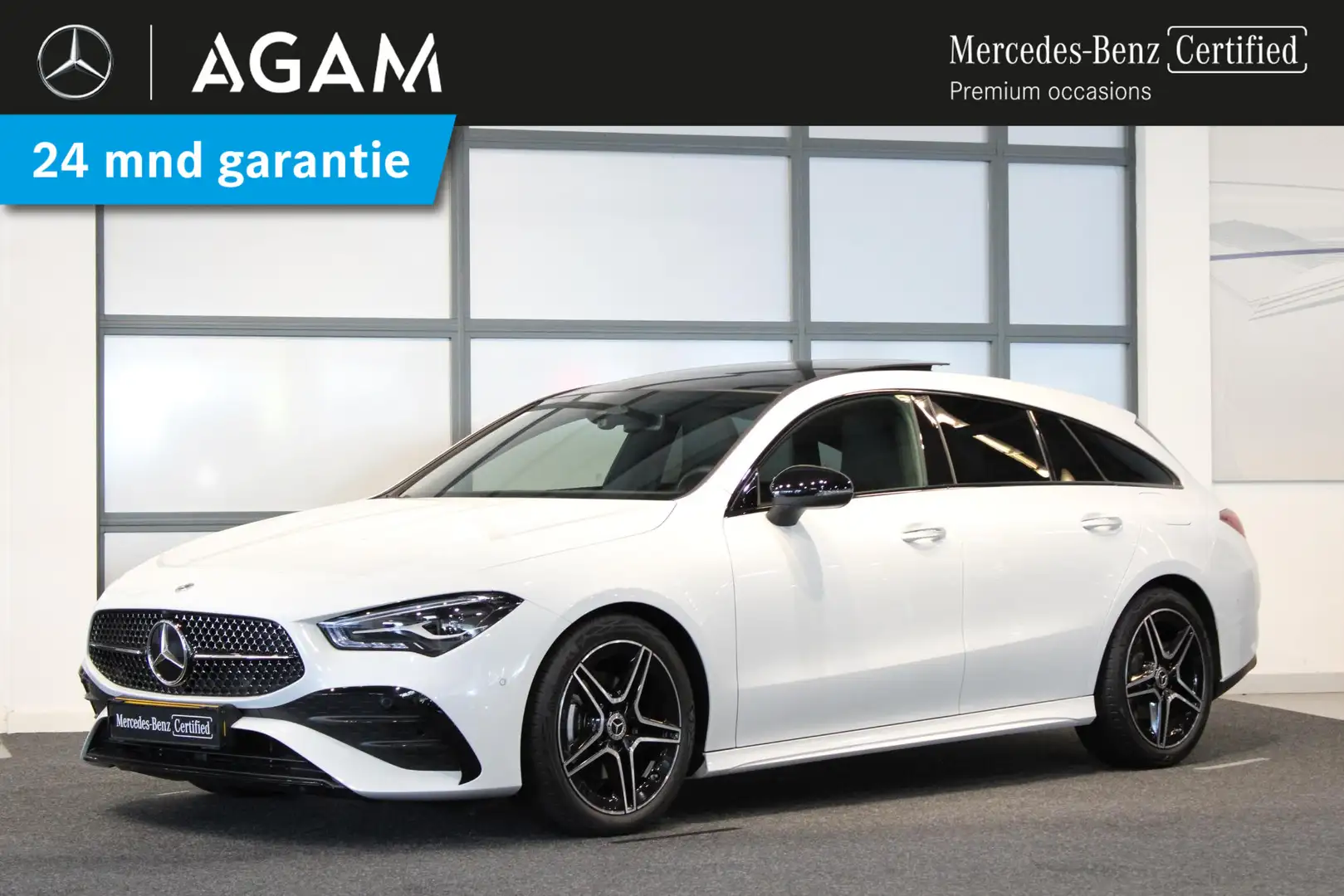 Mercedes-Benz CLA 180 Shooting Brake AMG Line Panorama dak Wit - 1