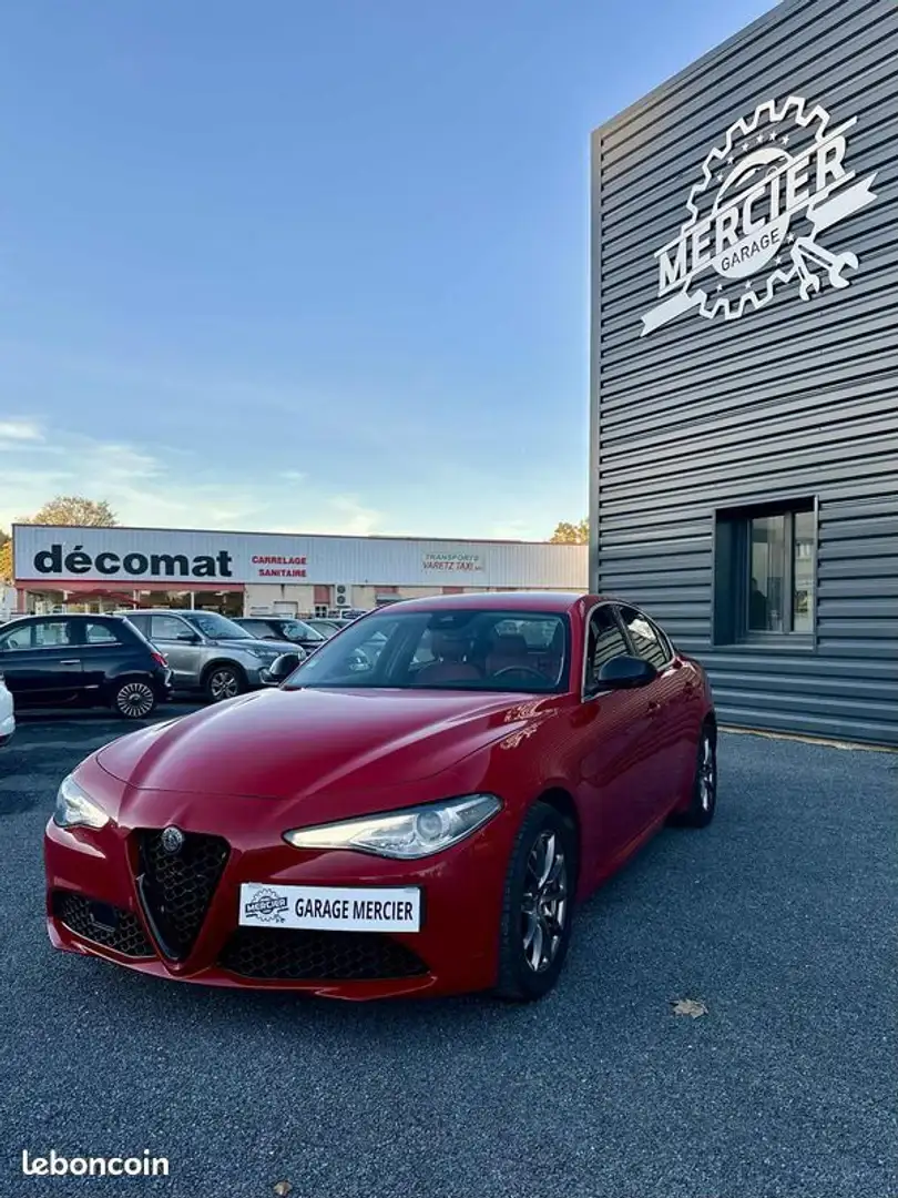 Alfa Romeo Giulia 2.2 Multijet 136ch BVA AT8 Rouge - 2