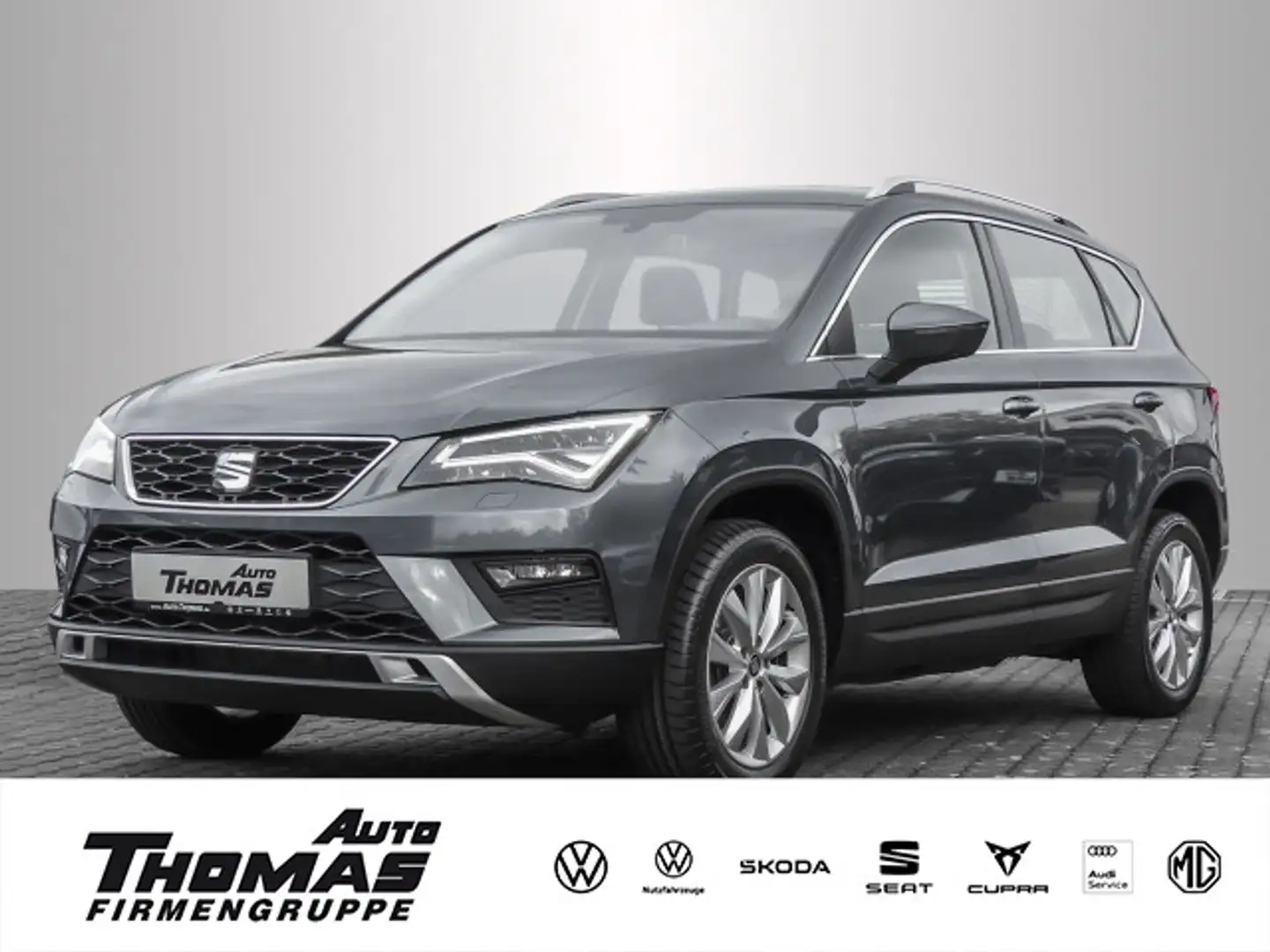 SEAT Ateca Style 1.4 TSI NAVI+LED+DAB+SHZ+PDC Grau - 1
