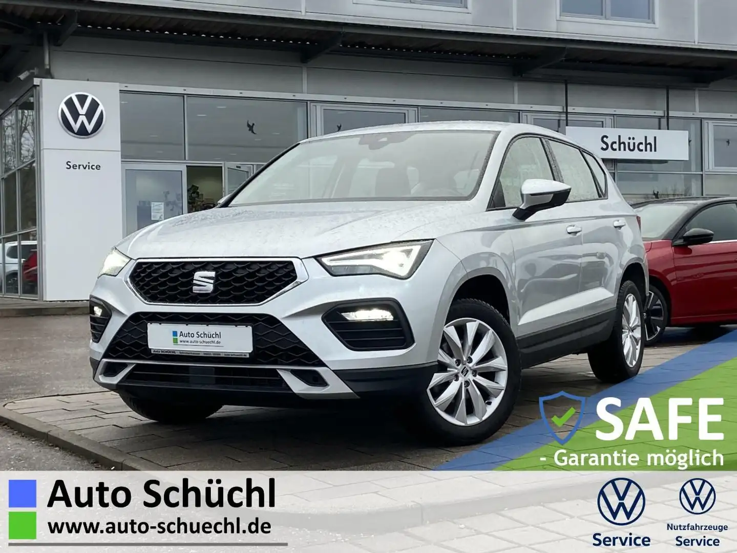 SEAT Ateca 1.5 TSI Style NAVI-PRO+LED+AHK+FULL-LINK+S Silber - 1