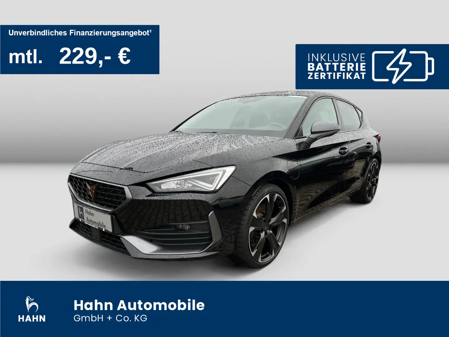 CUPRA Leon 1.4e-HYBRID DSG VZ LED Navi DCC ACC Sitzhzg Schwarz - 1