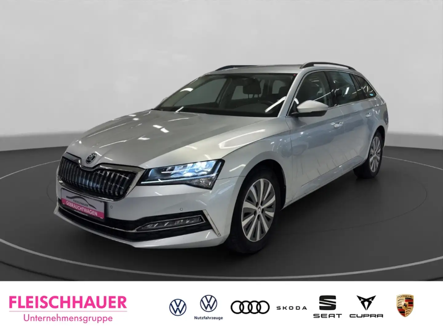 Skoda Superb Combi Ambition iV 1.4 TSI Hybrid Navi+DCC+Stdhzg+A Silber - 1