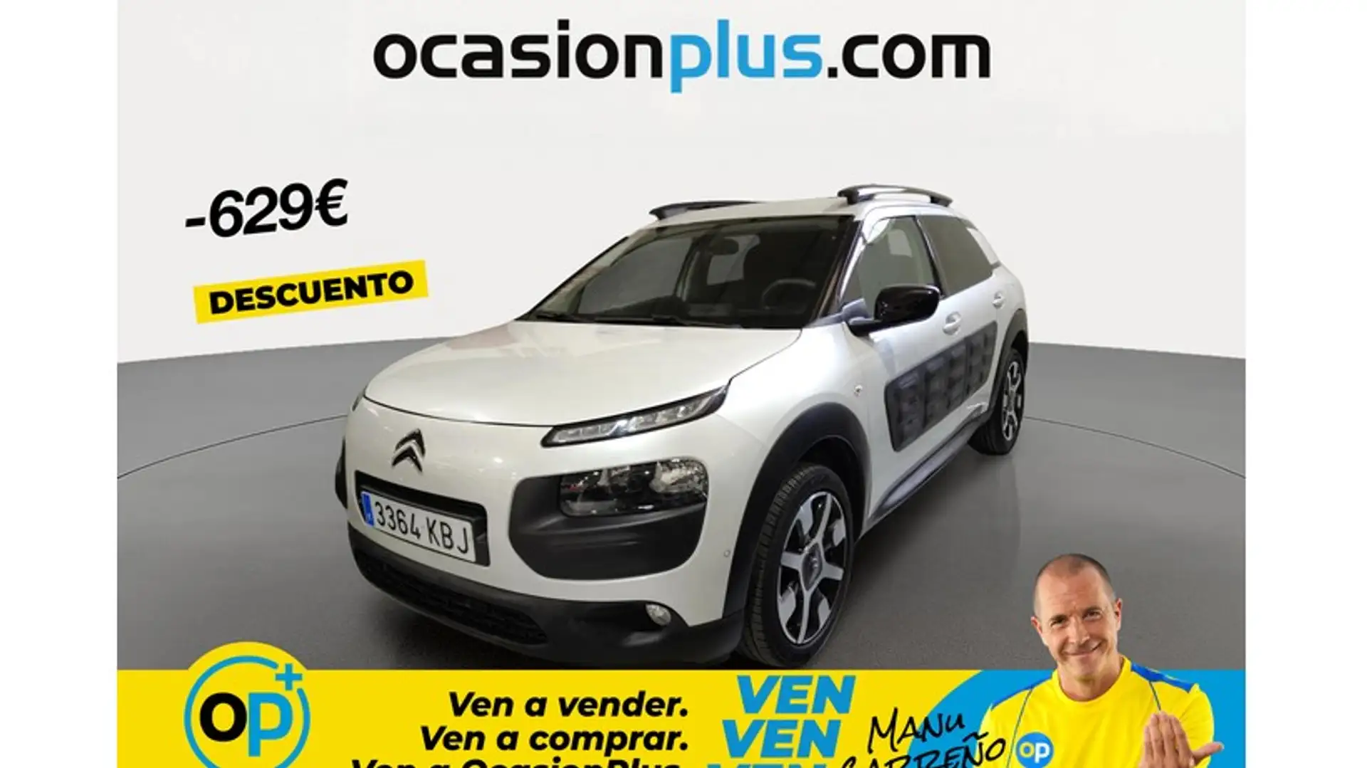 Citroen C4 Cactus 1.6 BlueHDi Shine 100 Blanco - 1
