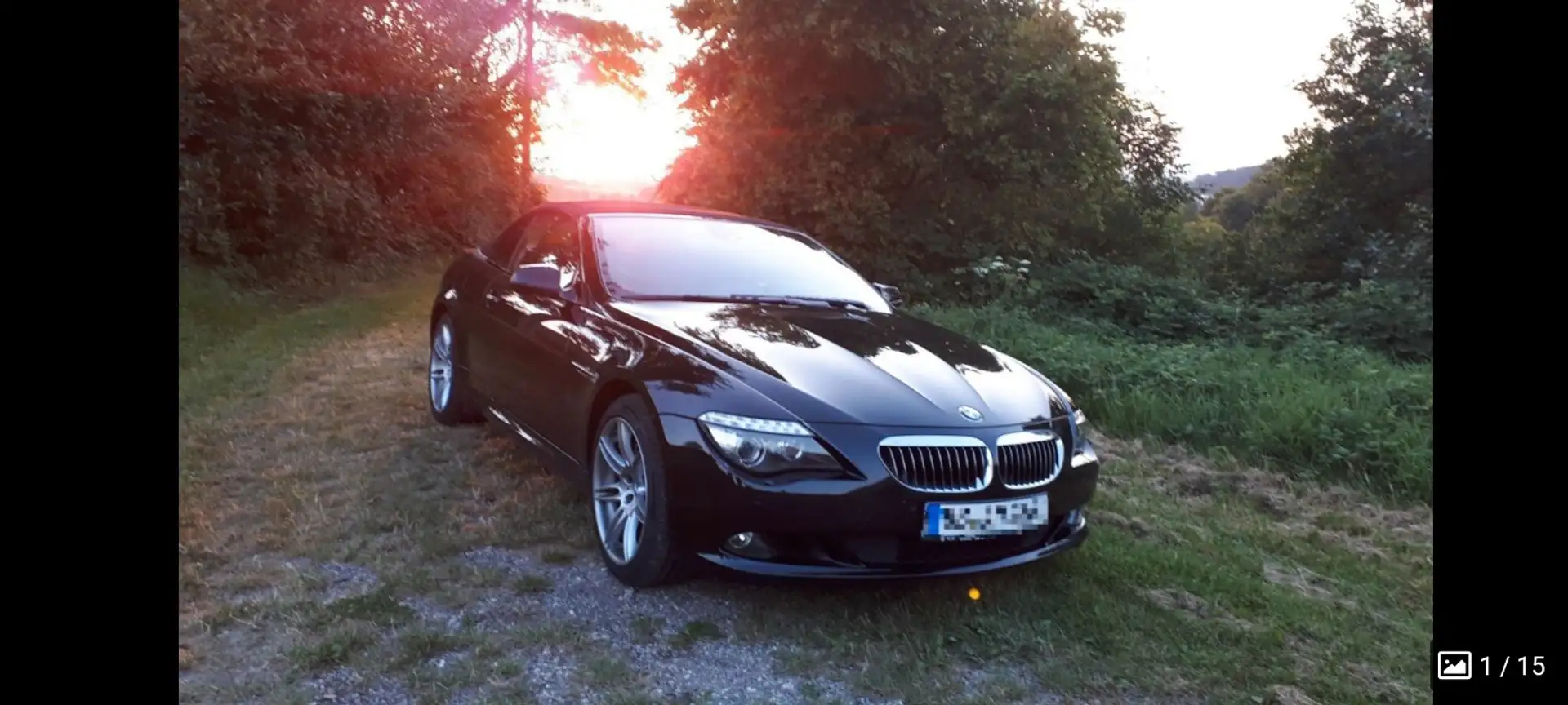 BMW 650 i Aut. Noir - 1