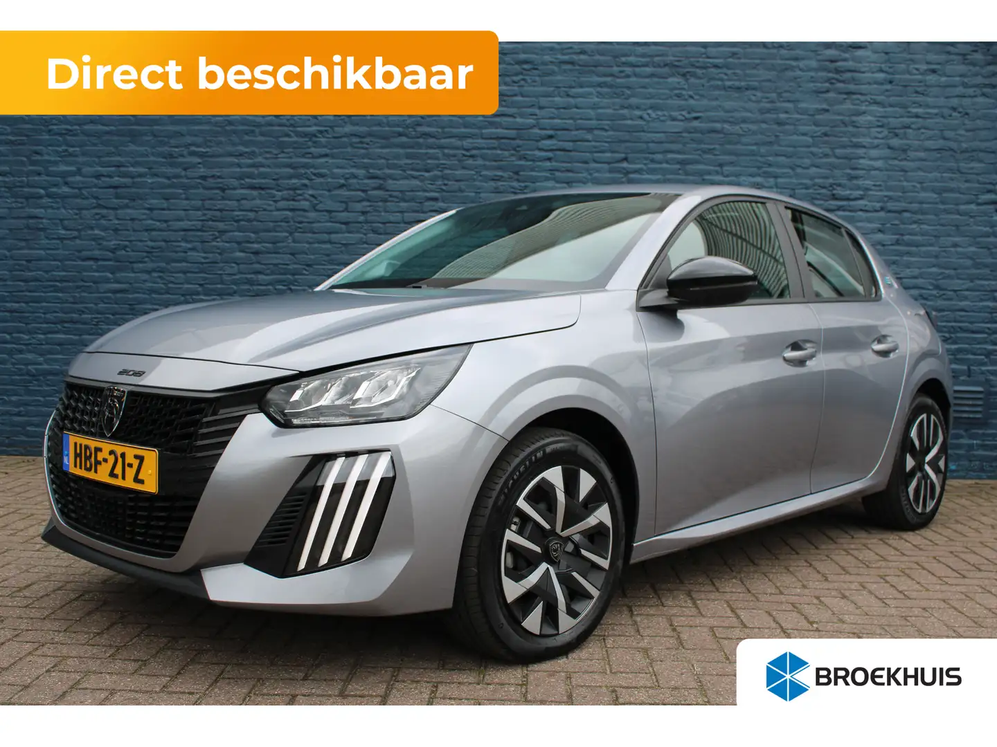 Peugeot e-208 EV Active 50 kWh | Navi by app | Apple carplay | P Gris - 1
