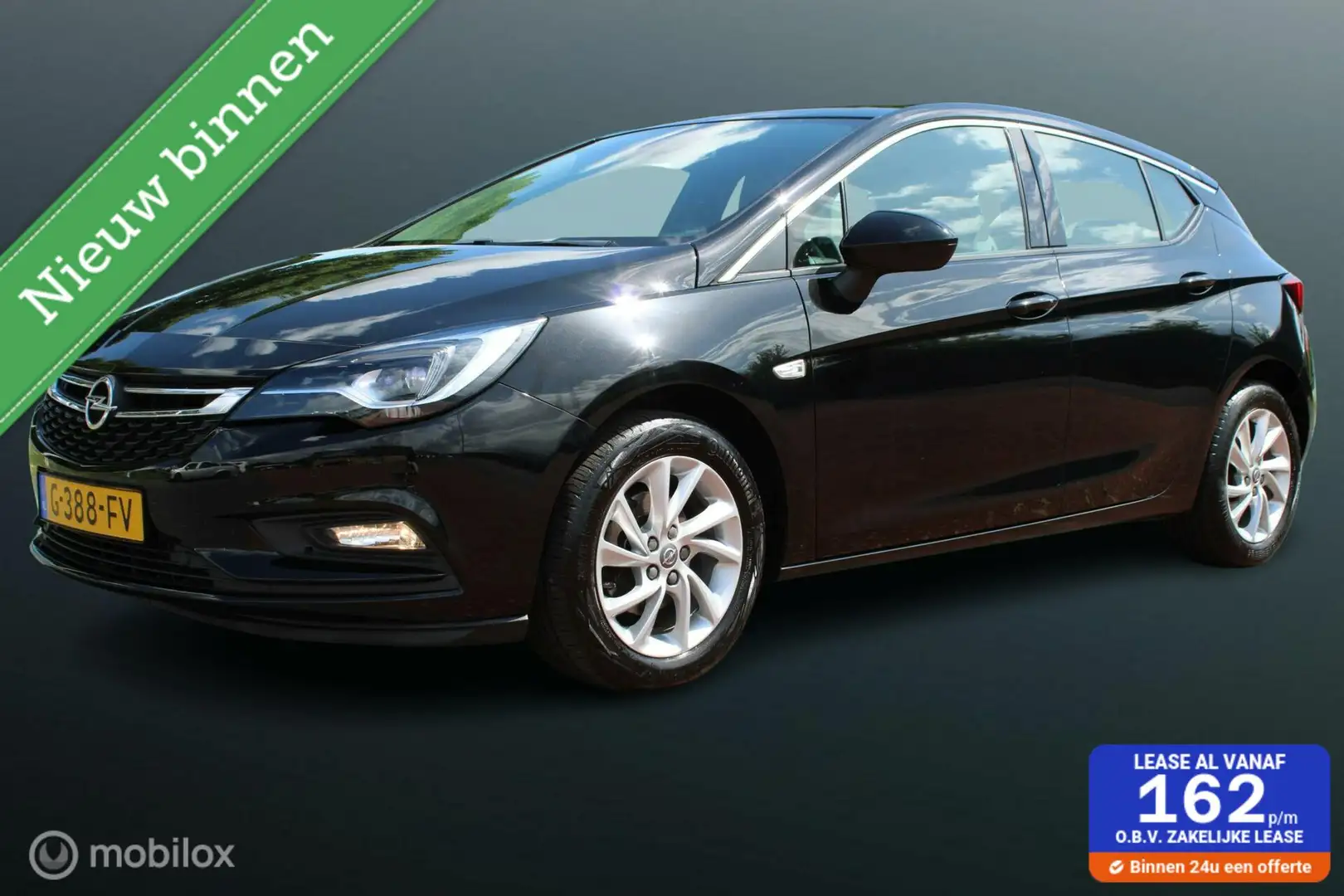 Opel Astra 1.0 Turbo Innovation, Sportstoelen,Clima, Cruise, Zwart - 1