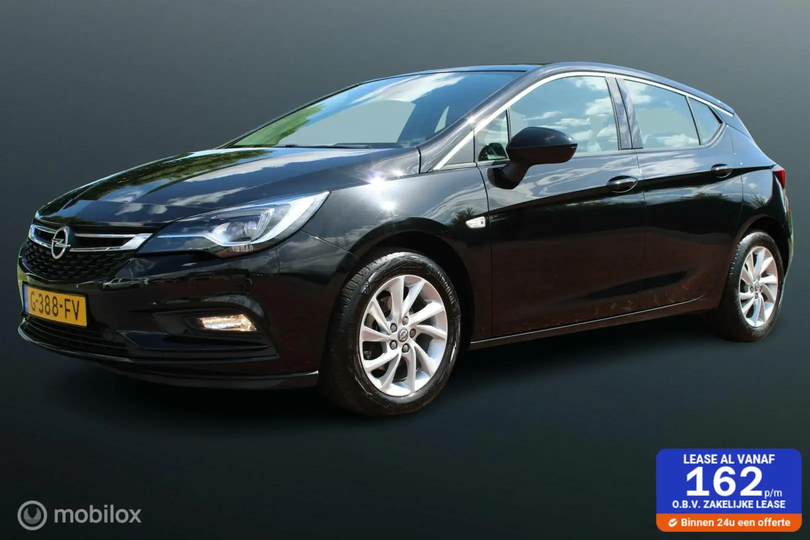 Opel Astra 1.0 Turbo Innovation, Sportstoelen,Clima, Cruise, Zwart - 1