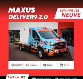 Deliver9 Deliver 2.0 150ch propulsion – Dépanneuse neuve prête à être immatriculé
