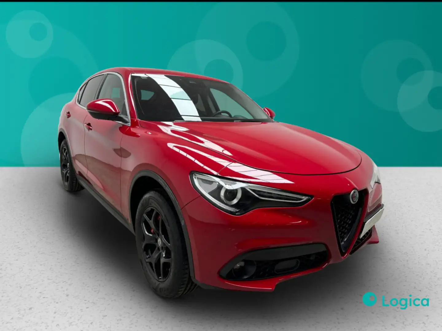 Alfa Romeo Stelvio 2.2 Turbo Executive Rojo - 1