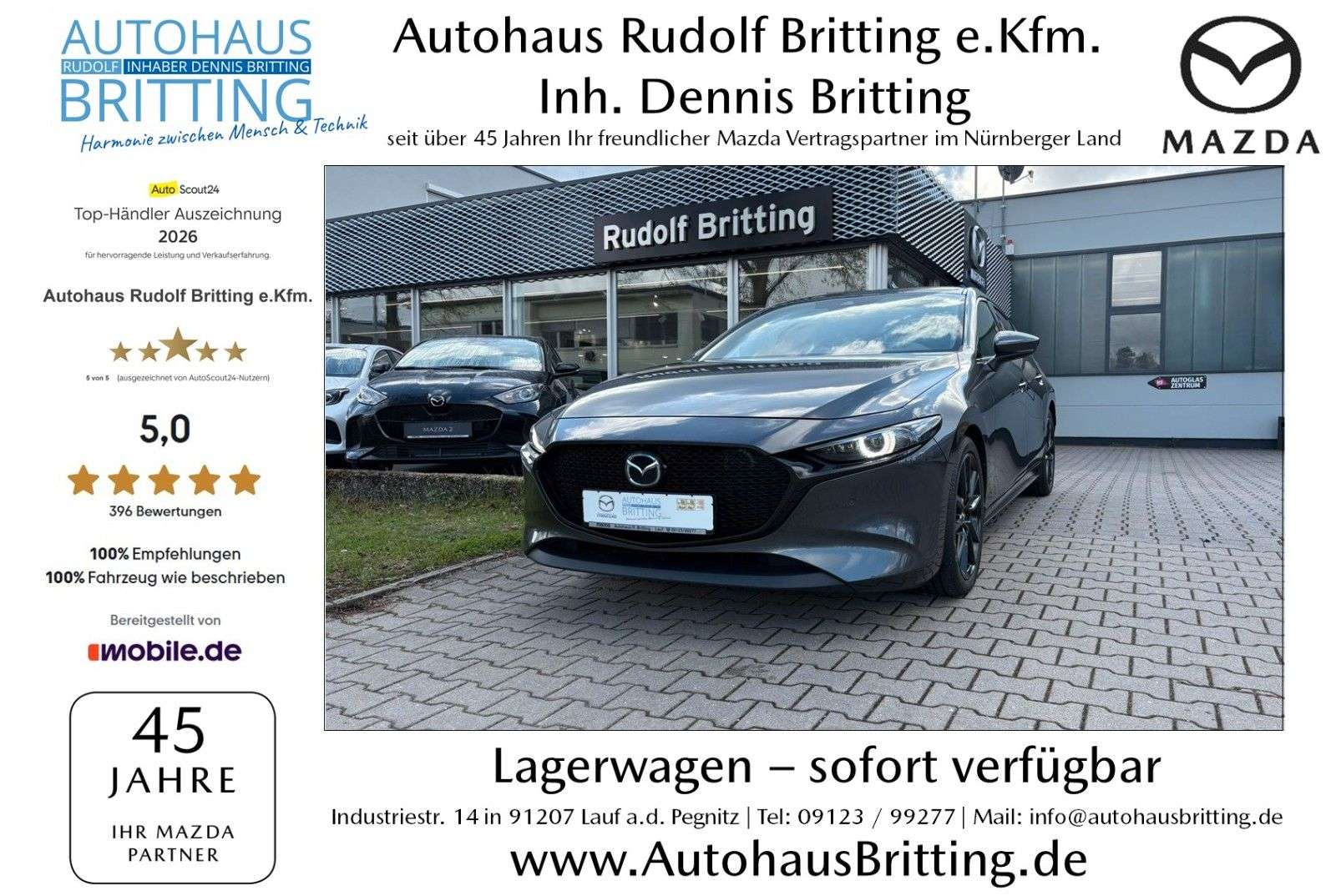 Second hand Mazda 3 2.0