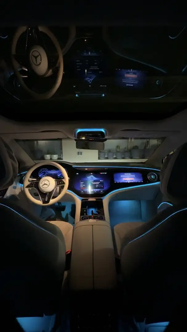 Mercedes-Benz EQS EQS 580 4Matic Edition 1 (297.144) Noir - 2