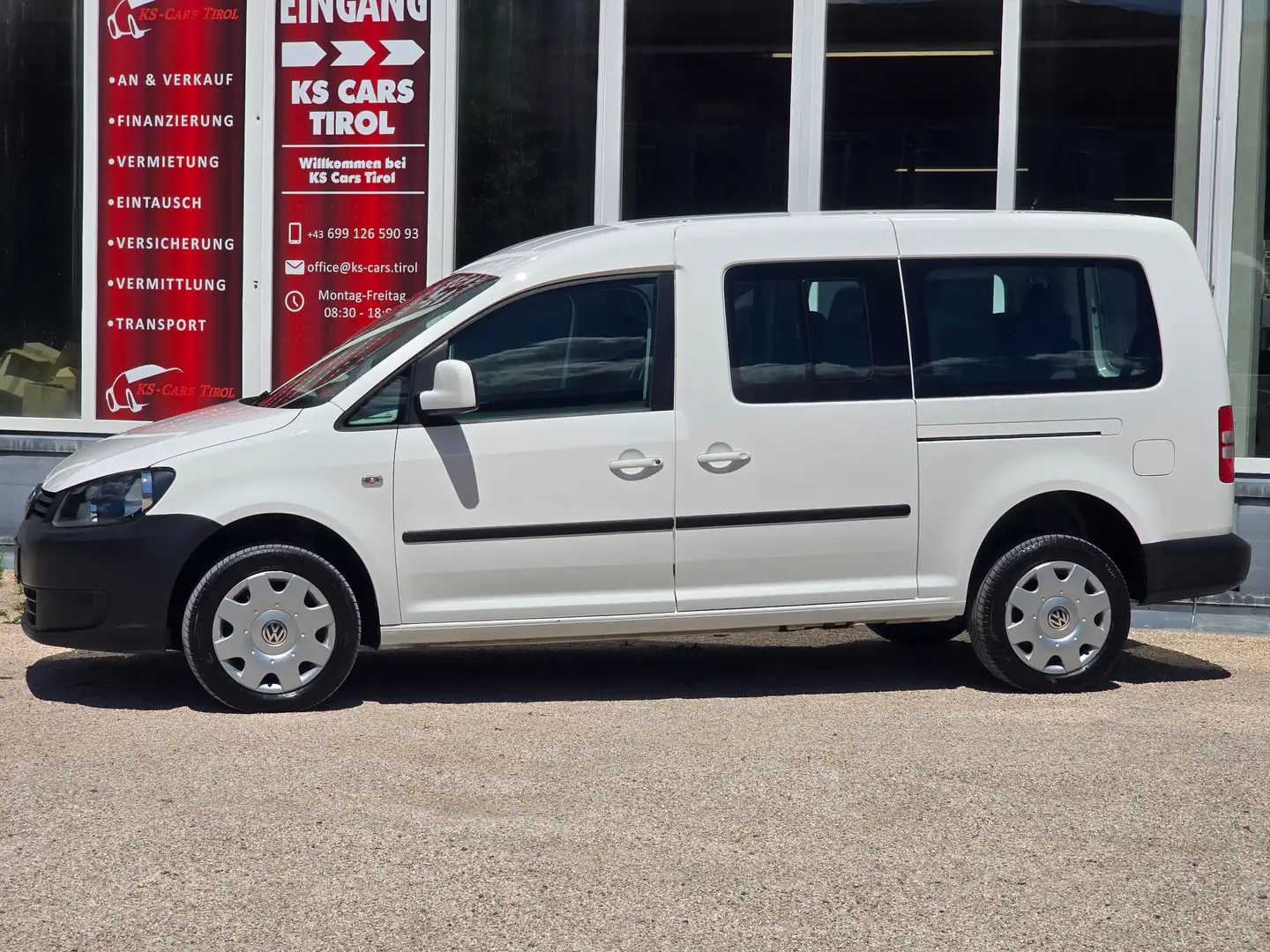Volkswagen Caddy Maxi Trendline 4Motion 7 SITZER Weiß - 2