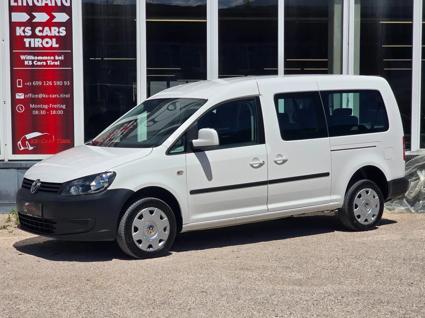 Volkswagen Caddy Maxi Trendline 4Motion 7 SITZER Weiß - 1