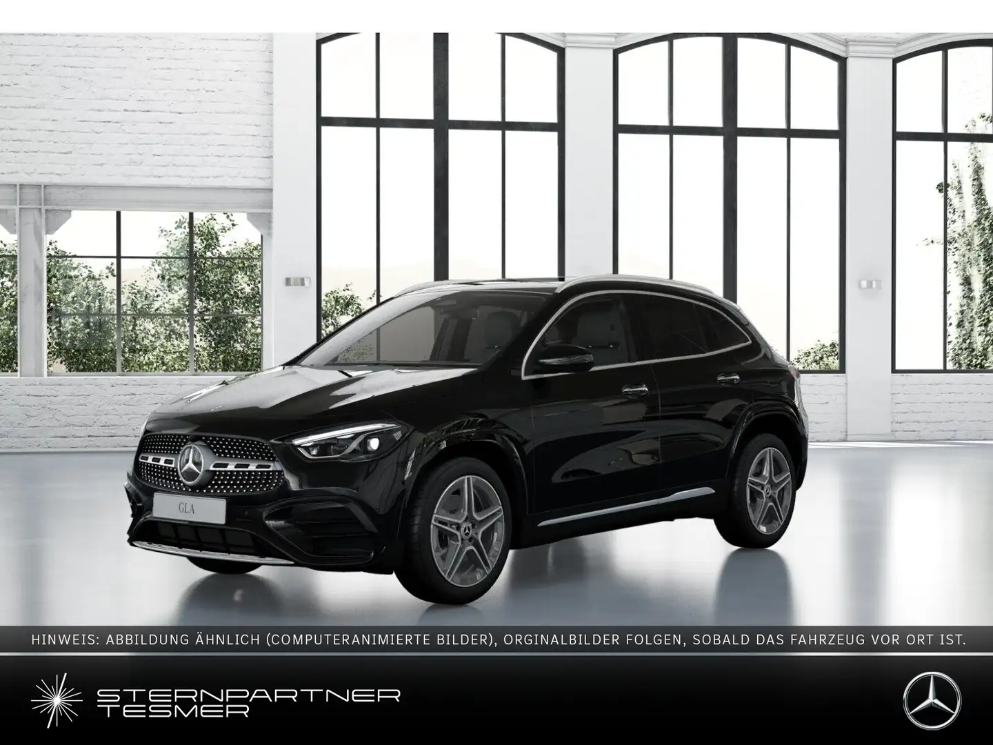 Mercedes-Benz GLA 200 AMG+PANO+DISTR+TOTW+AMBIENTE+KAMERA+AHK Zwart - 1