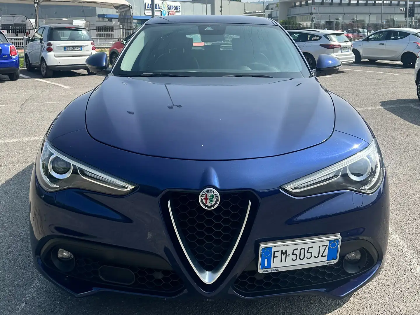 Alfa Romeo Stelvio Stelvio 2017 2.2 t Business Q4 210cv auto Blu/Azzurro - 2