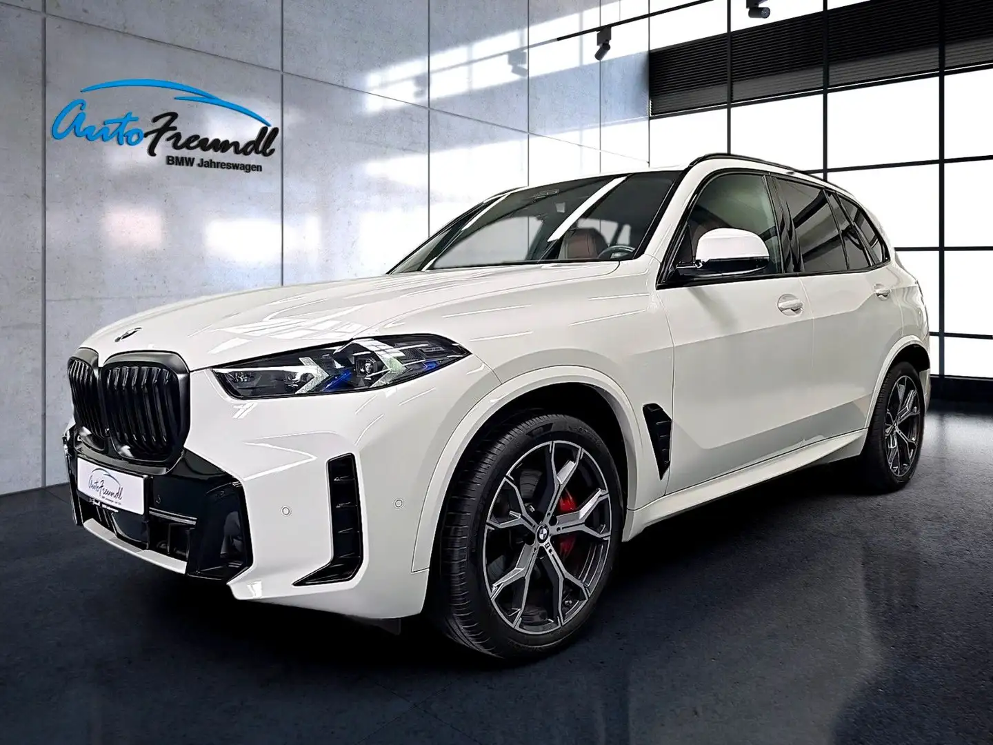BMW X5 30d M Sport Pro *21 Zoll*Iconic*360*4xSH*AHK* Weiß - 1