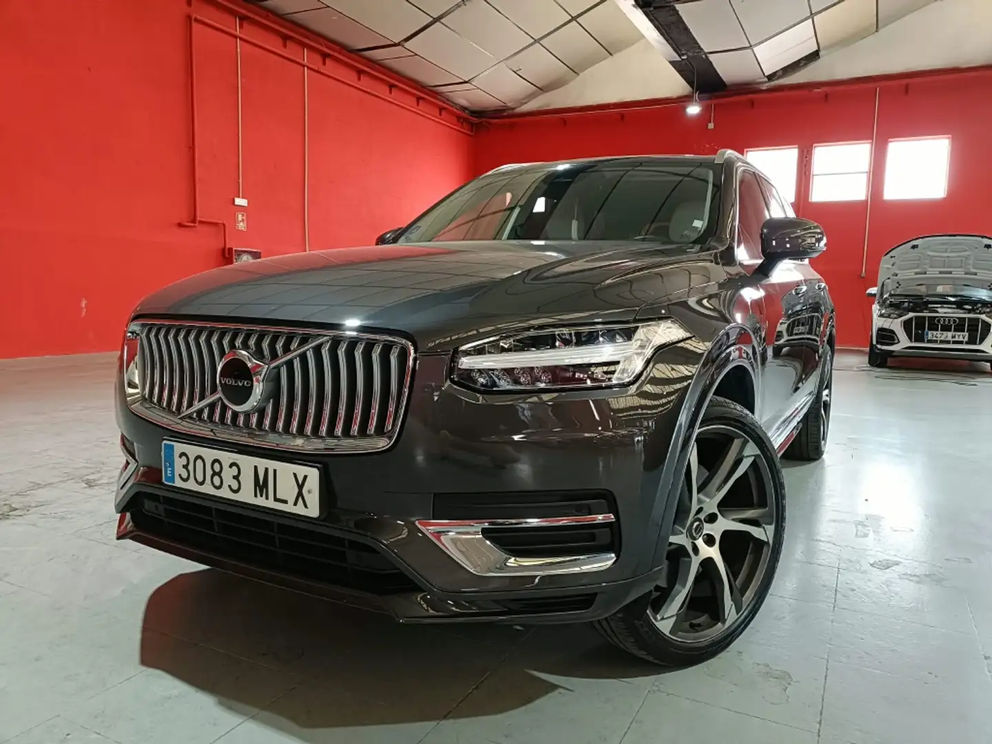 Volvo XC90 T8 Plus Bright AWD Aut. Gris - 2