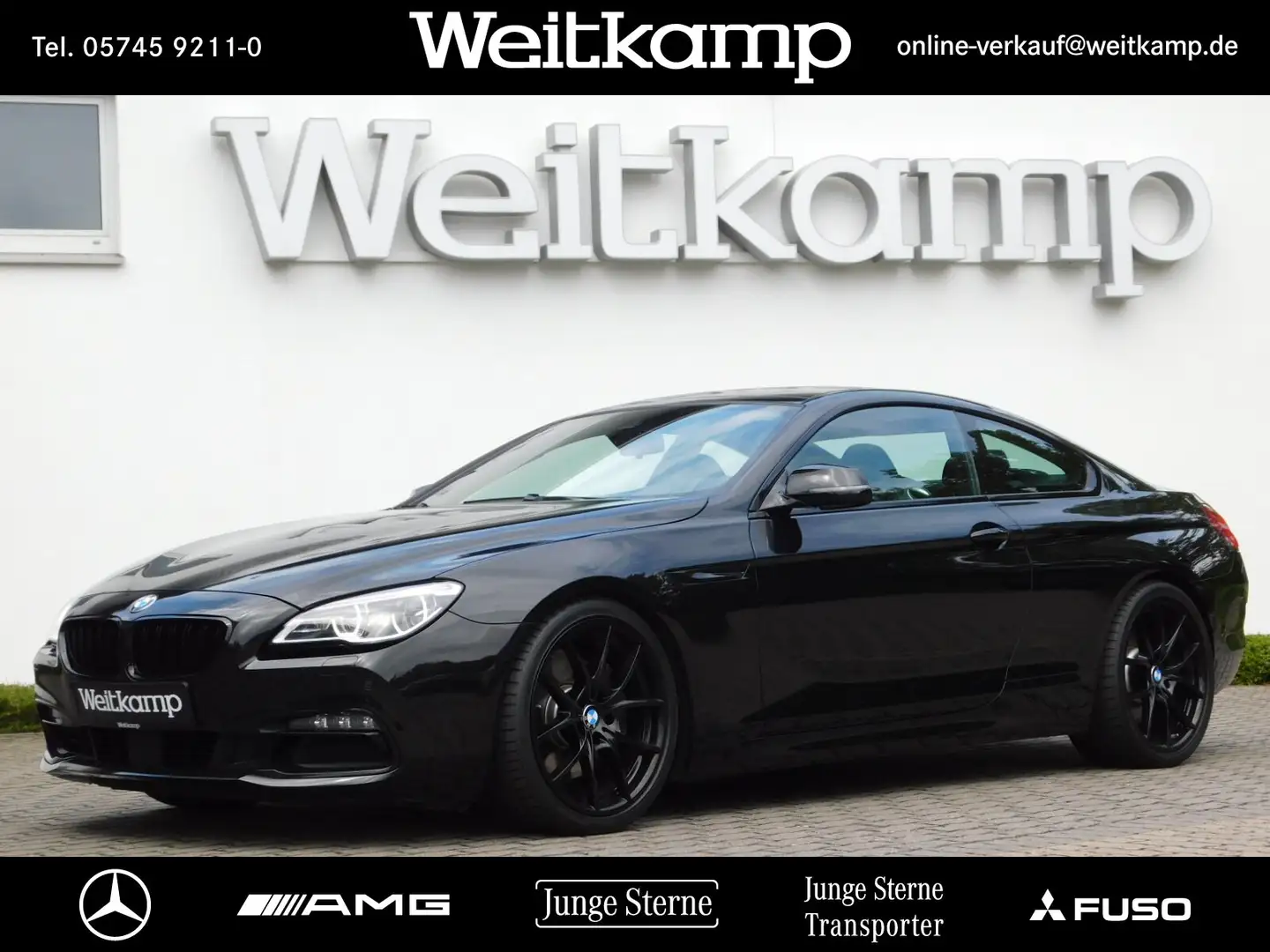 BMW 640 640 d xDrive Coupe Panorama+Head-Up+Kamera+19" Schwarz - 1