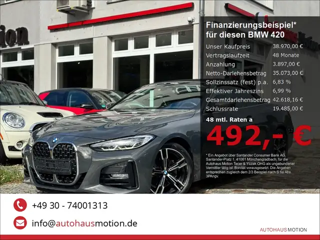 2023 BMW 4 Series in Grey for sale