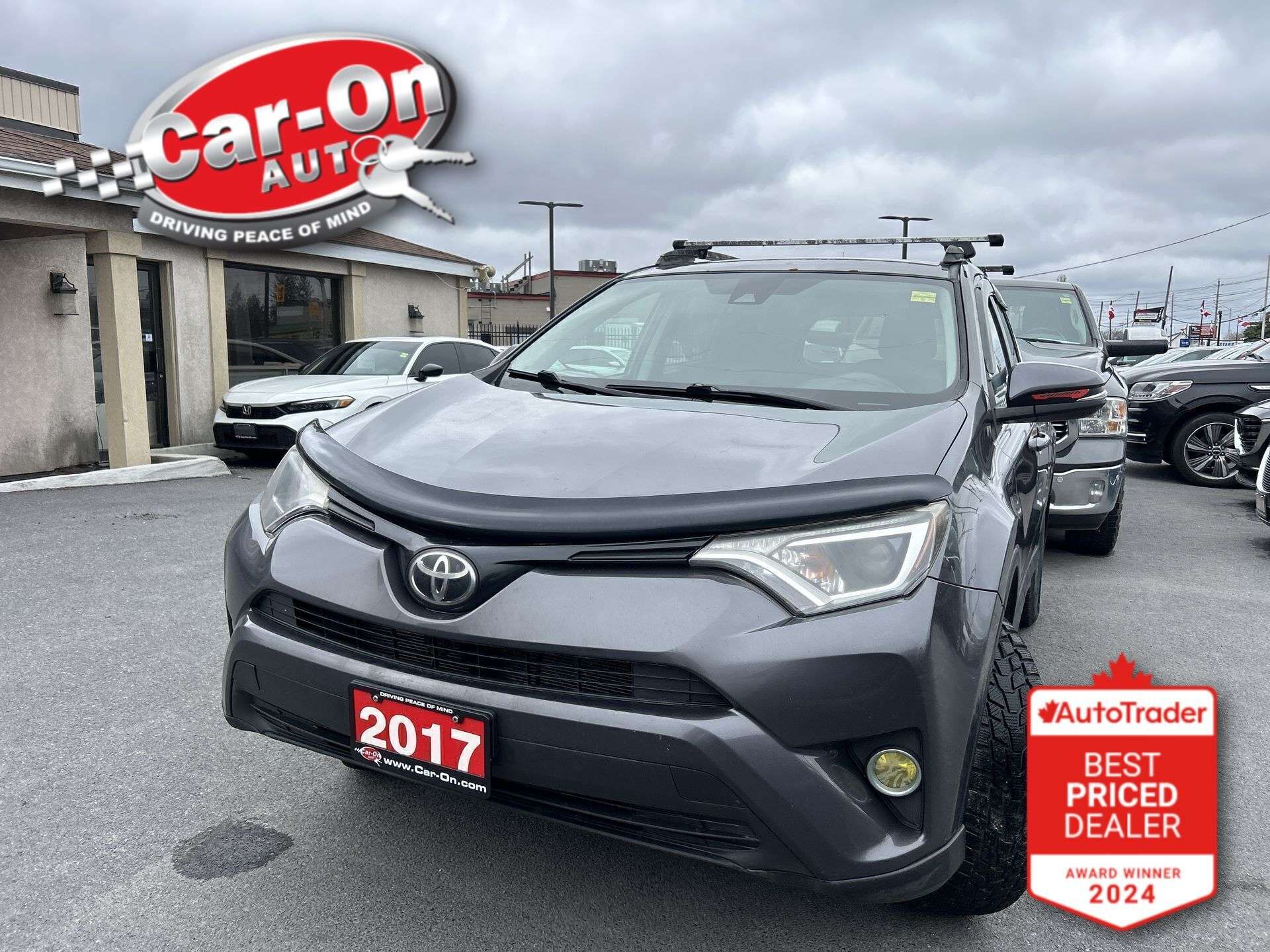 Gray 2017 Toyota RAV4 SUV / Crossover All-Wheel Drive Automatic