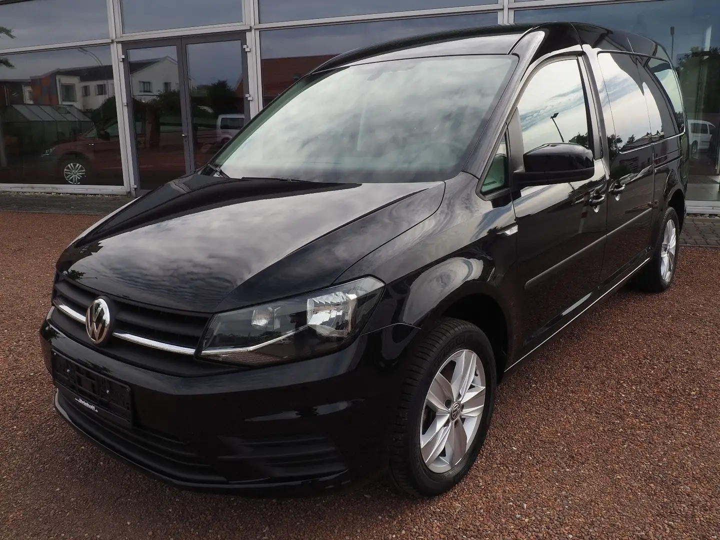Volkswagen Caddy Maxi Rollstuhlgerecht/Wenderampe 7-Sitzer Schwarz - 2
