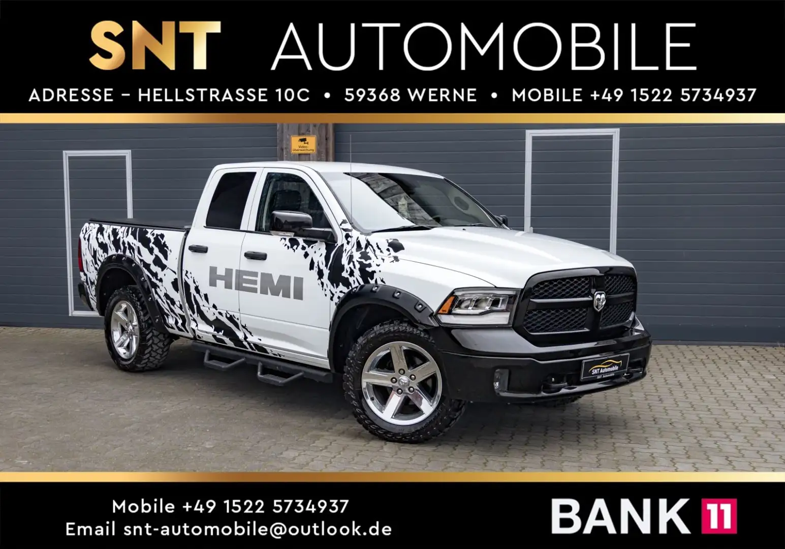 Dodge RAM 5.7 V8 Hemi  Leder Sitzheizung LED Blanc - 1
