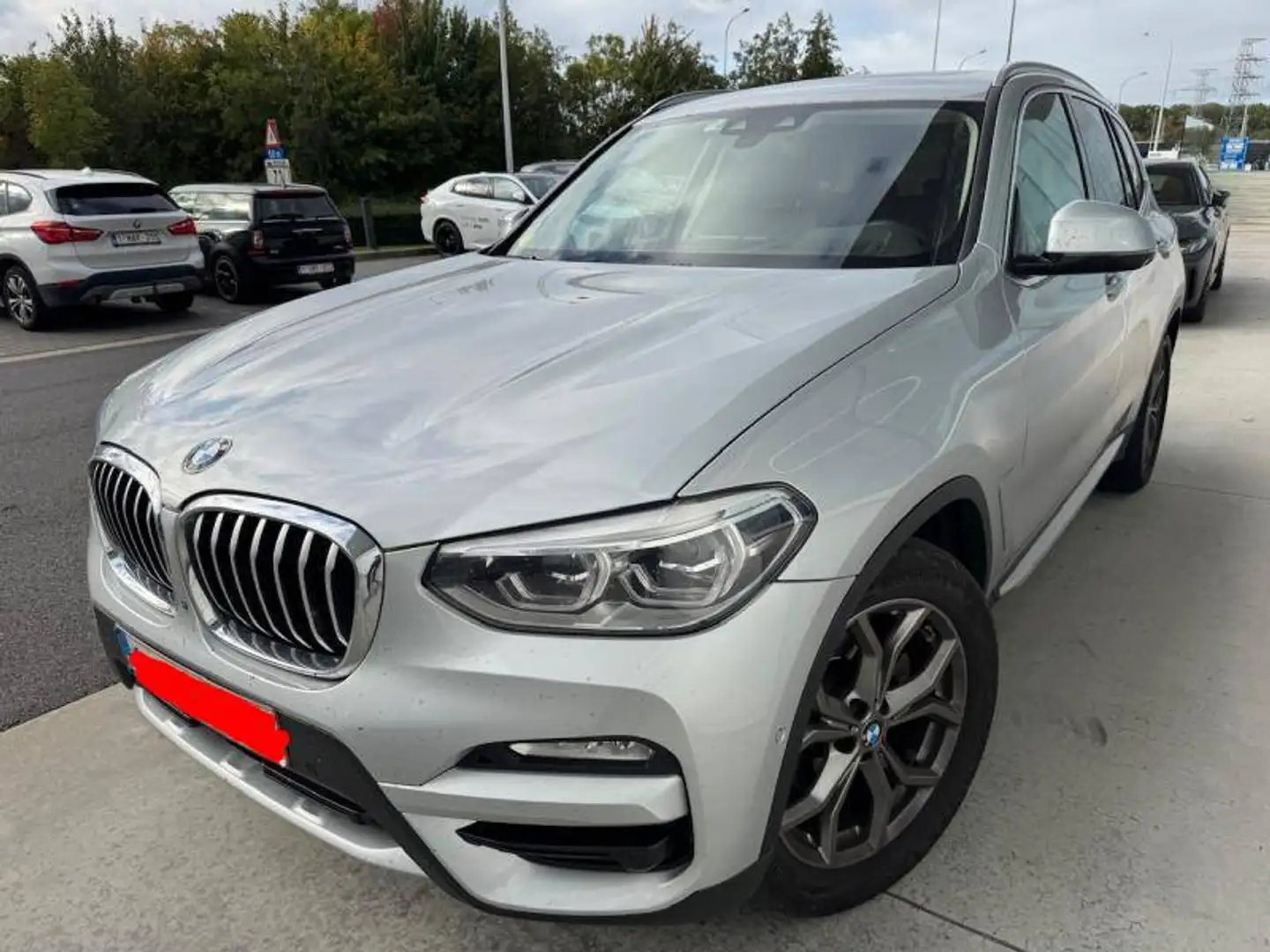 BMW X3 2.0dA xDrive 1er Propriétaire Garantie 12 Mois Gris - 1