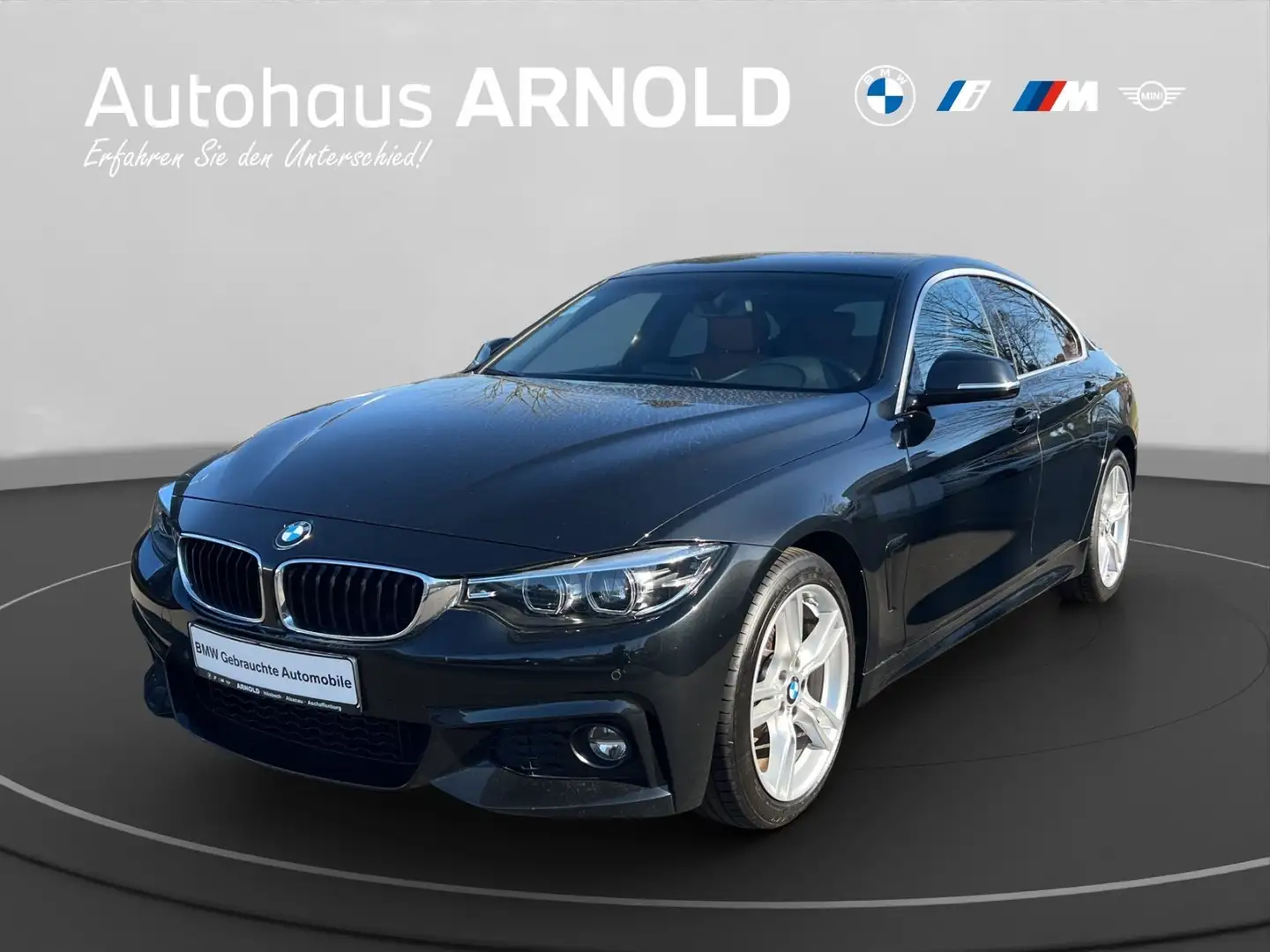 BMW 420 i Gran Coupé M Sportpaket Harman Kardon Sitzhzg. Negro - 1