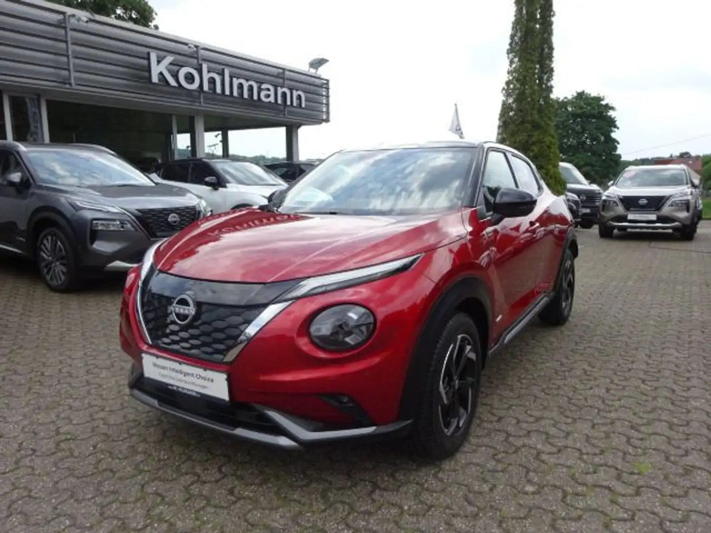 Nissan Juke Hybrid 1.6 N-Design BOSE TechPaket BFS Rouge - 1