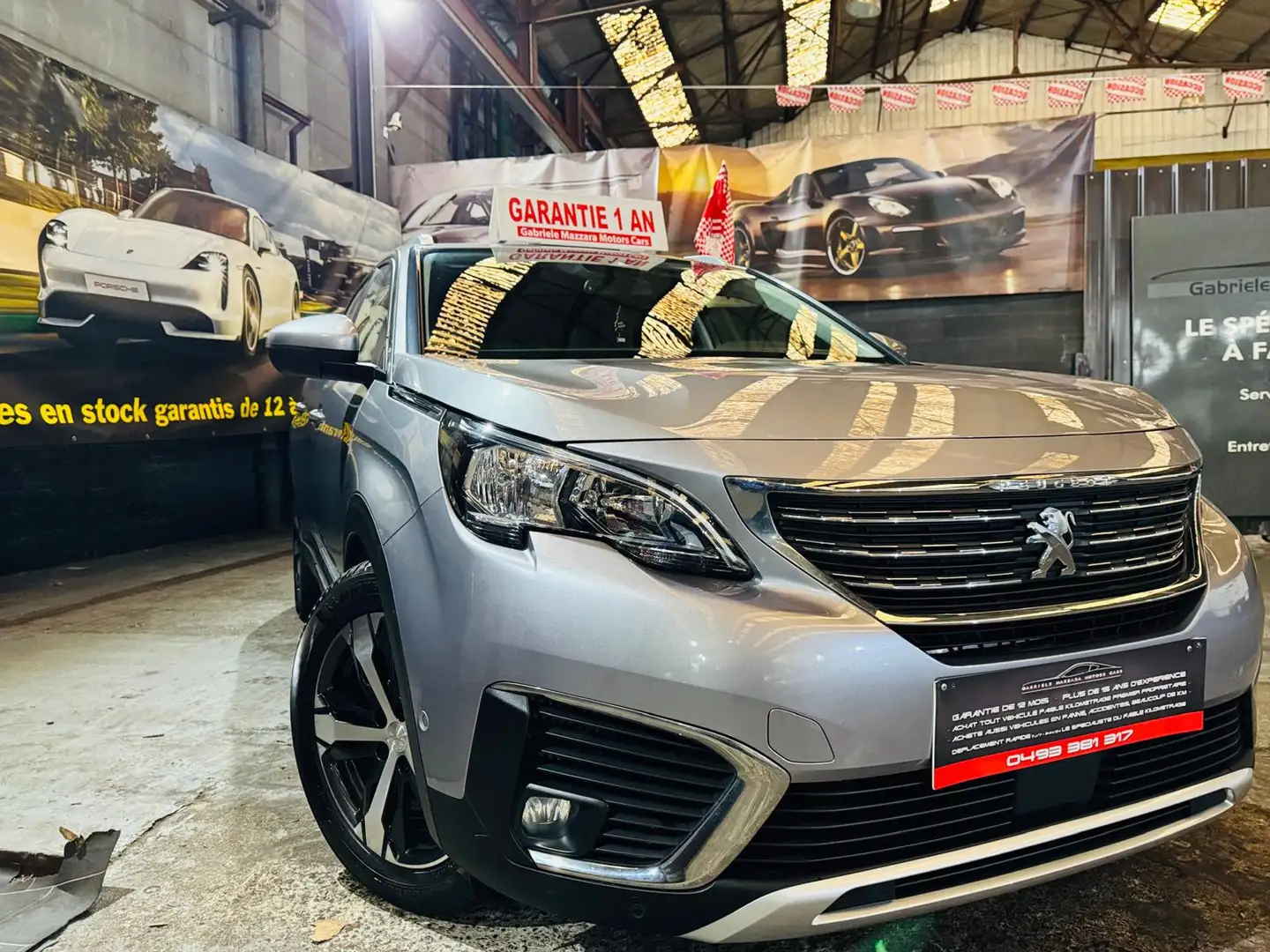 Peugeot 5008 1.5 BlueHDi 7P Automatique Cuir GPS Airco CarPlay Silber - 2