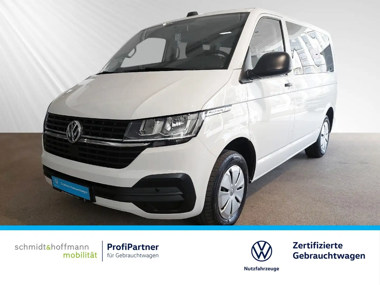 Volkswagen T6.1 Transporter Multivan Trendline 2.0 TDI Klima Einparkhilfe Weiß - 1
