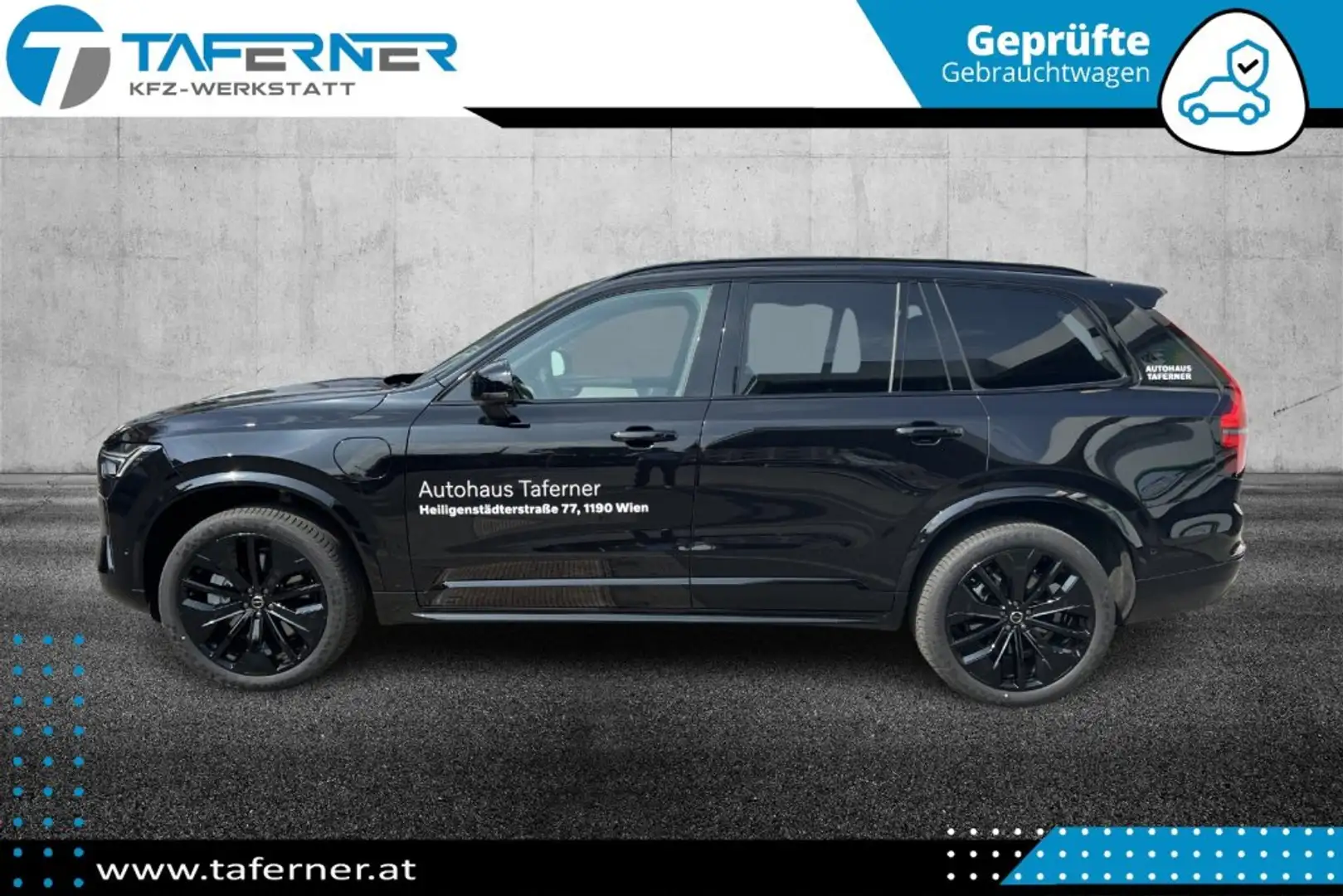 Volvo XC90 T8 Plus Black Edition Schwarz - 2