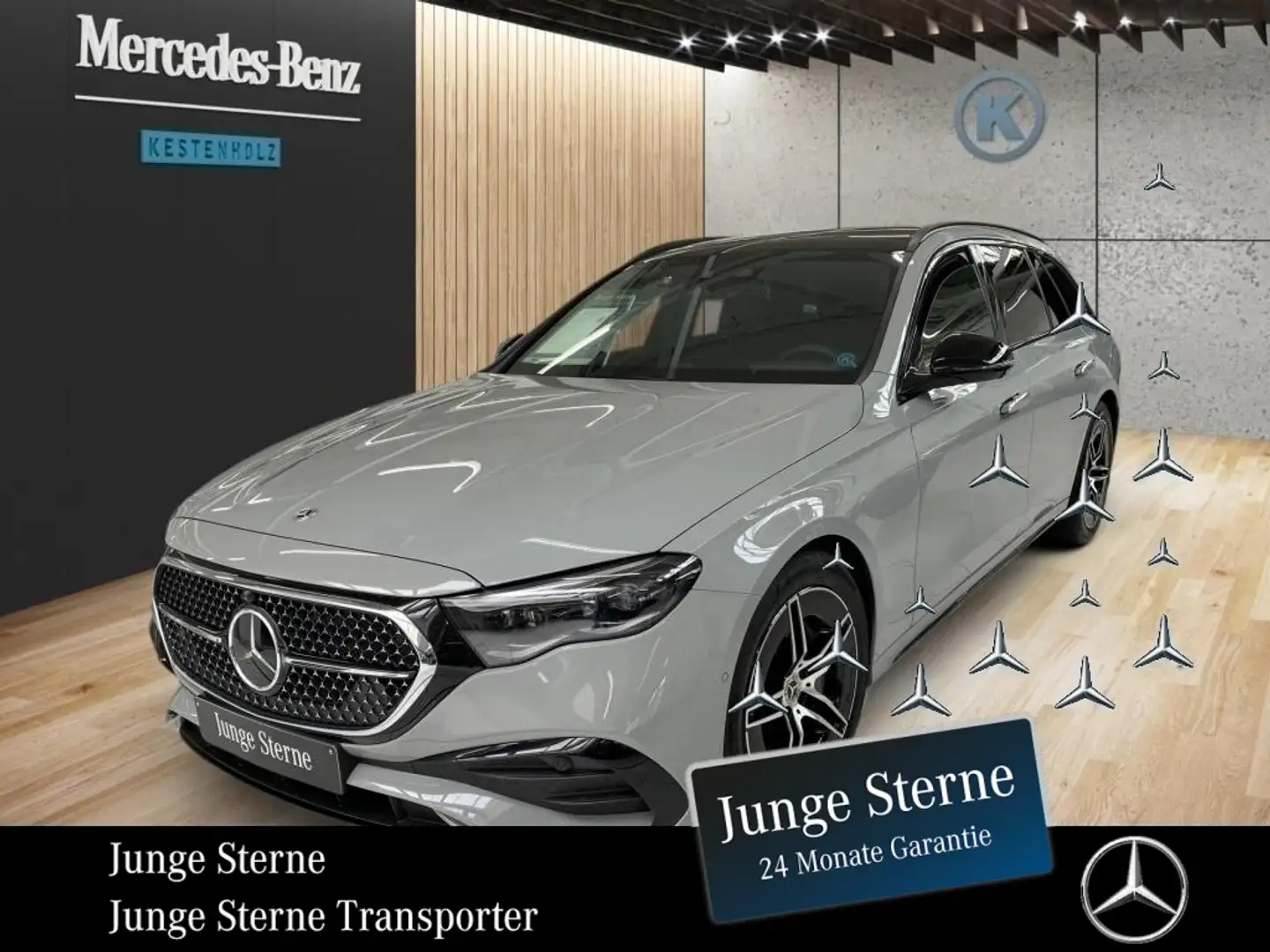 Mercedes-Benz E 300 de 4M T *AMG*NIGHT*MBUX*MEMO*PANO*NAV*KAM* Grau - 1