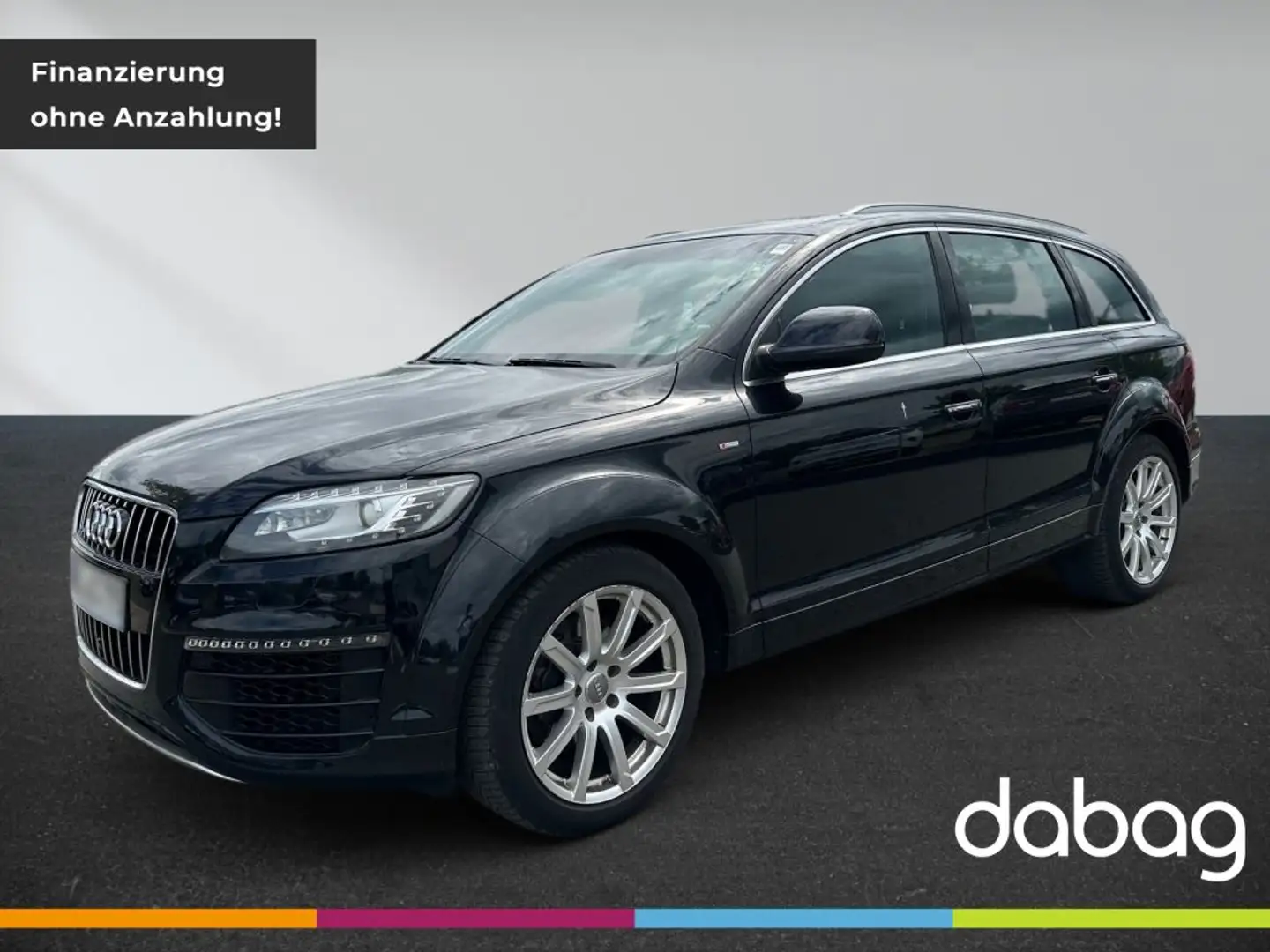 Audi Q7 4.2 TDI S Line Kamera Navi Pano 7 Sitzer Bose Schwarz - 1