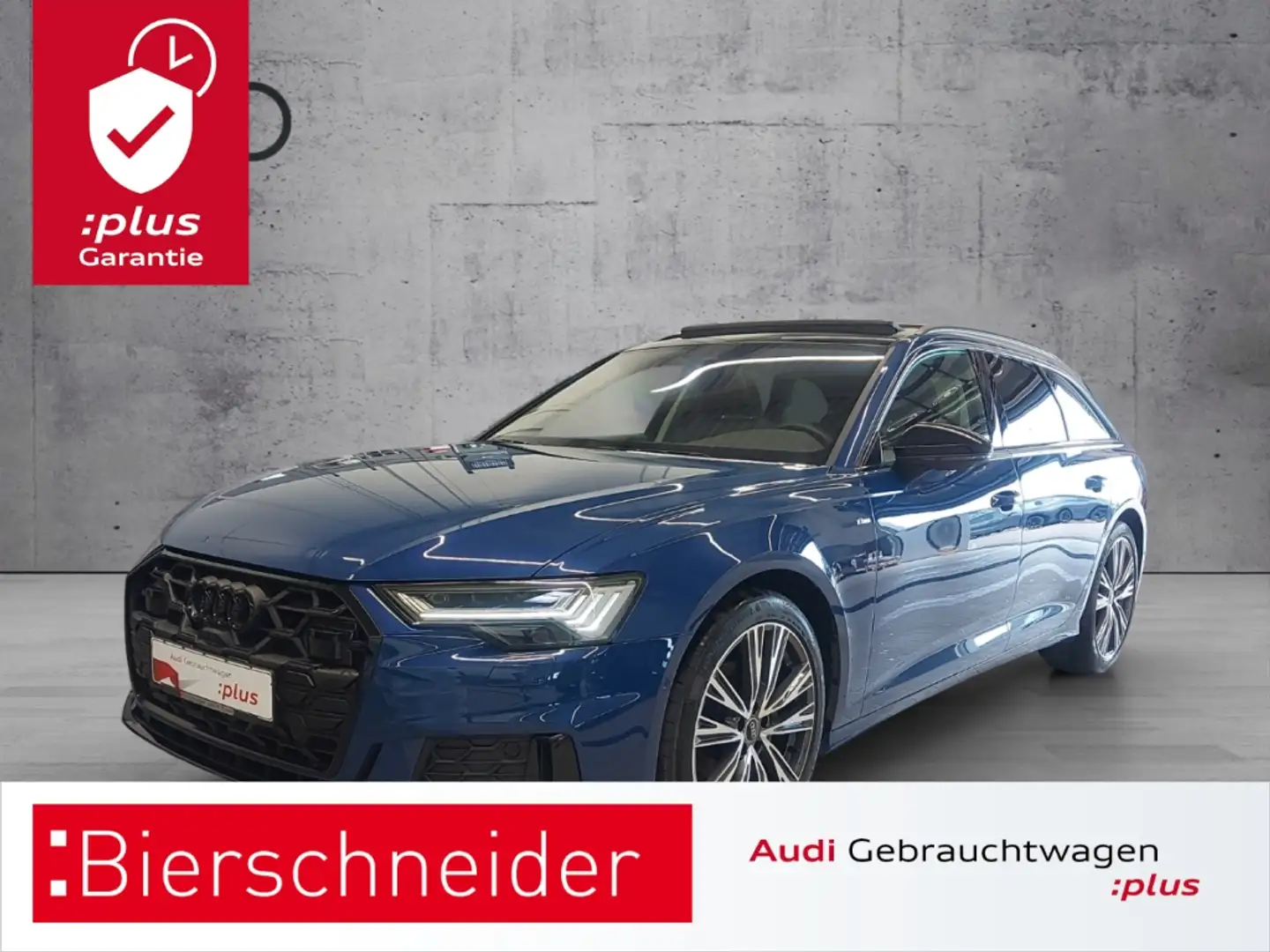 Audi A6 Avant 40 TDI S tronic line HD-MATRIX 20 B&O AHK UM Blau - 1