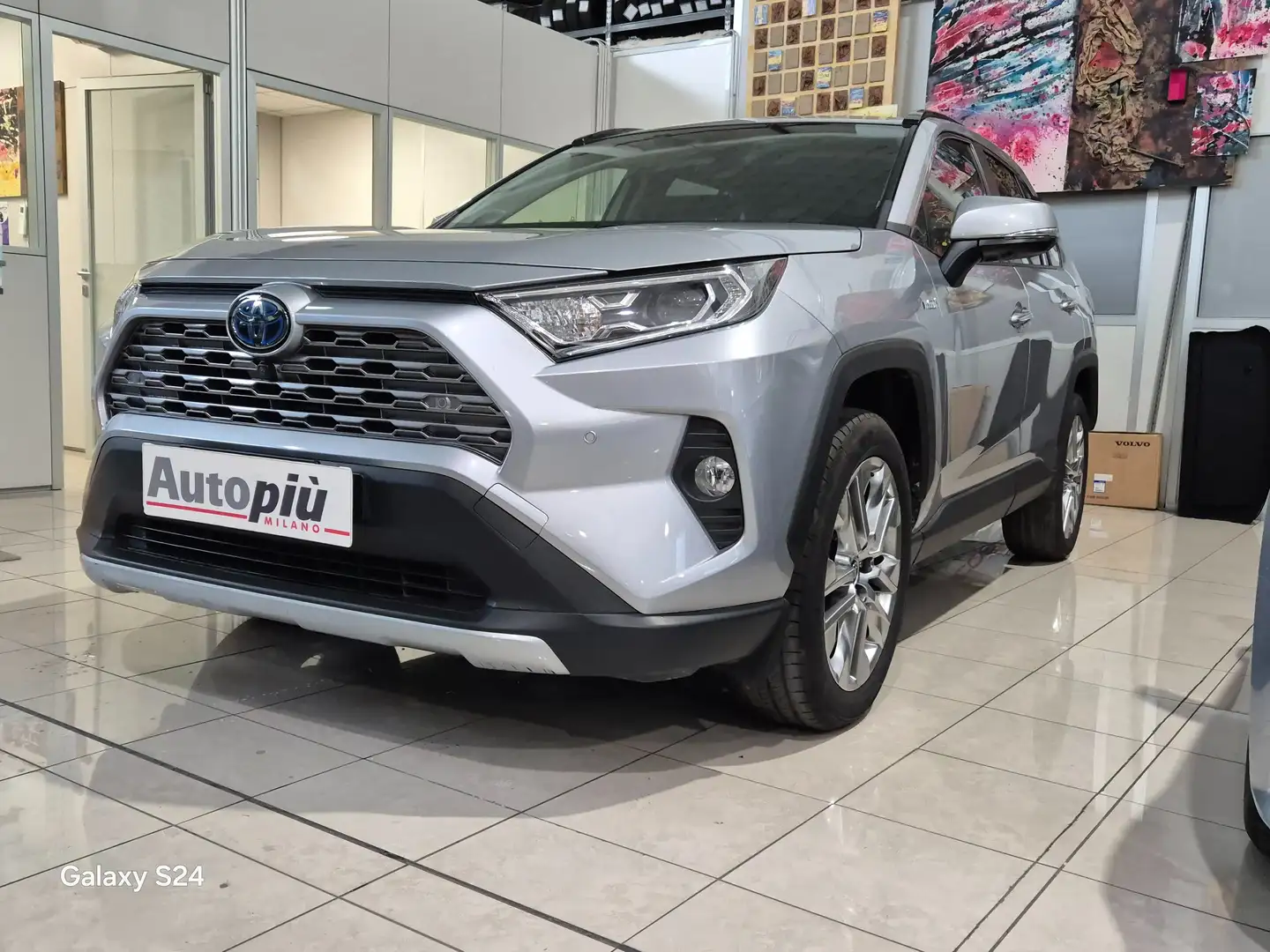 Toyota RAV 4 Rav4 2.5 vvt-ie h Lounge awd-i 222cv e-cvt Silber - 1