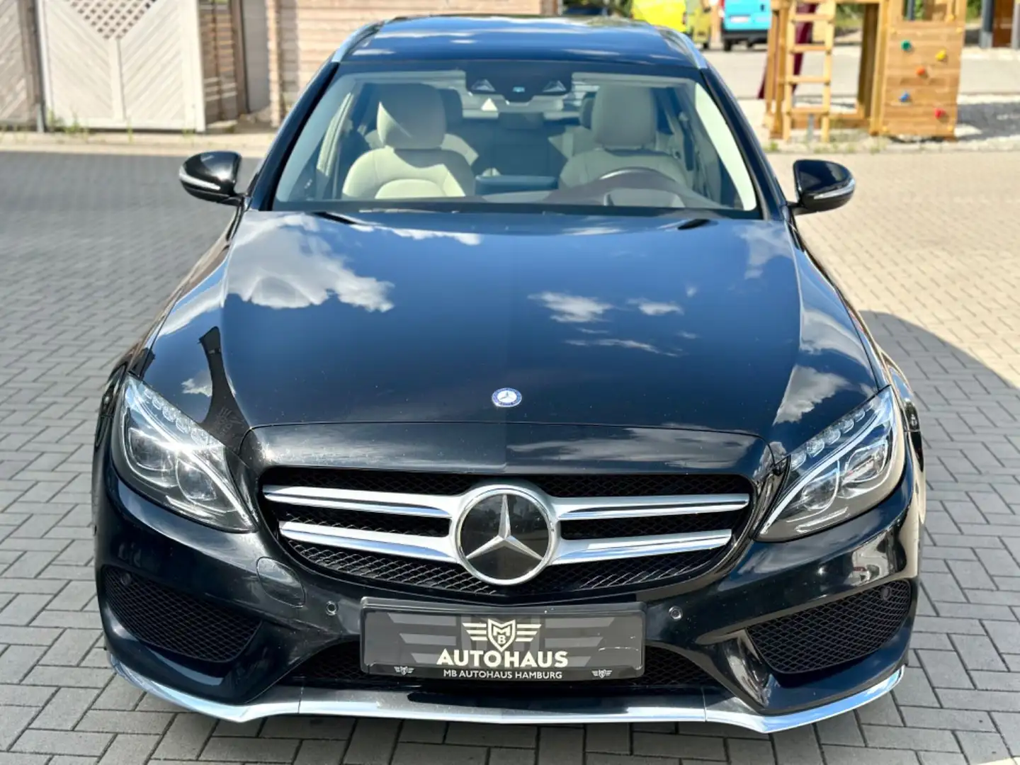 Mercedes-Benz C 300 T BlueTEC Hybrid,AMG-Paket,Pano,VOLL,TOP Siyah - 2