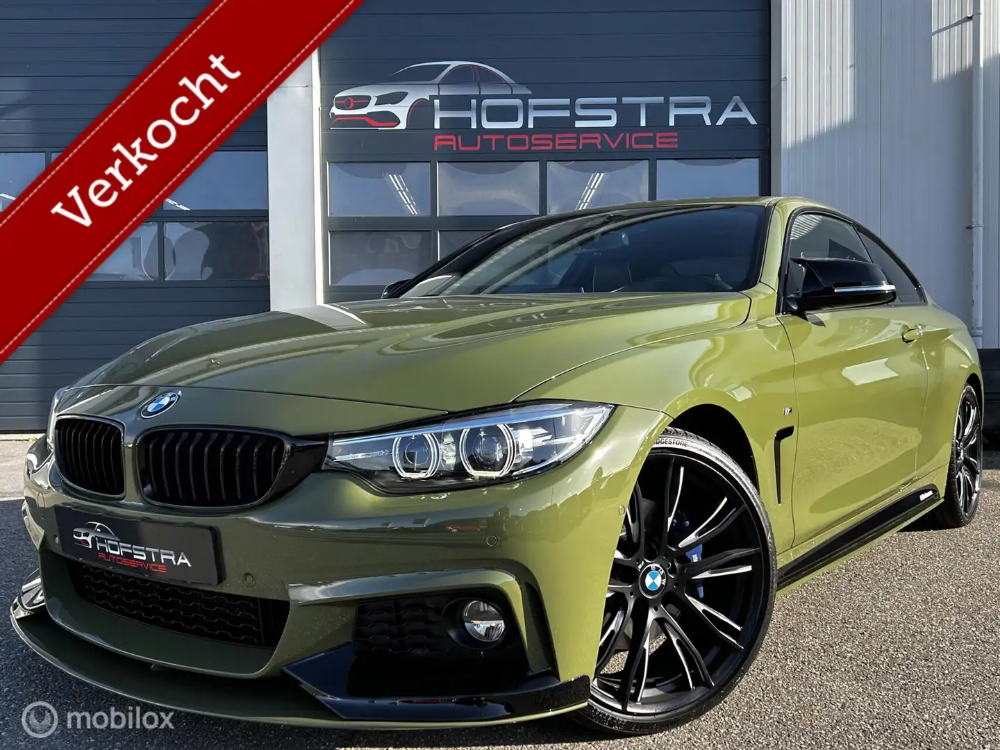 BMW 420 4-serie Coupé 420i M-Performance Individual Orig N Grün - 1