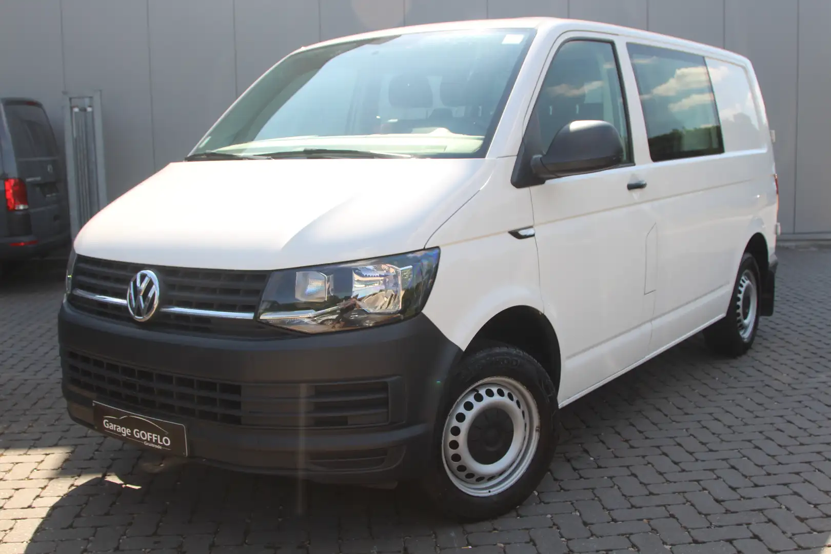 Volkswagen Transporter 2.0 TDI DoKa dubbel cabine 6pl - 114.183KM - 2019 Blanc - 1