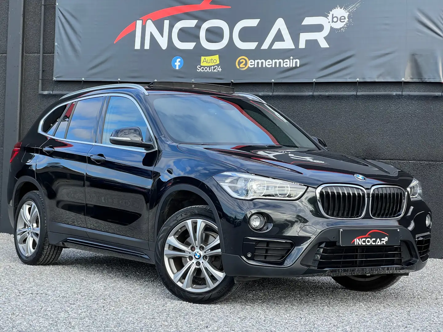 BMW X1 1.5i sDrive18 * 1er PROPRIETAIRE / GARANTIE 1 AN * Negro - 1